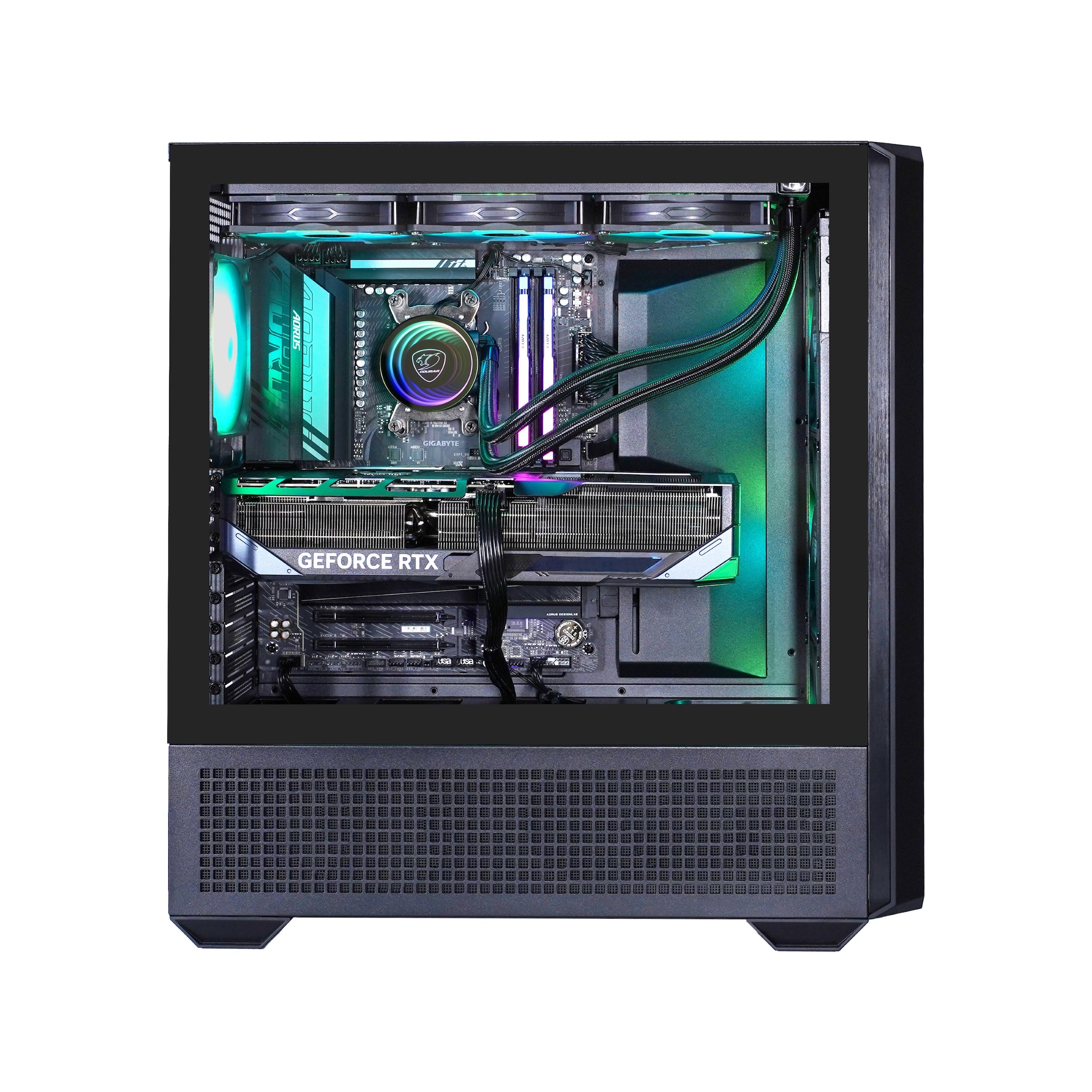 Cougar Gaming-PC »MX600 BK 7508«, Windows 11, DDR5 RAM, Gen4 SSD