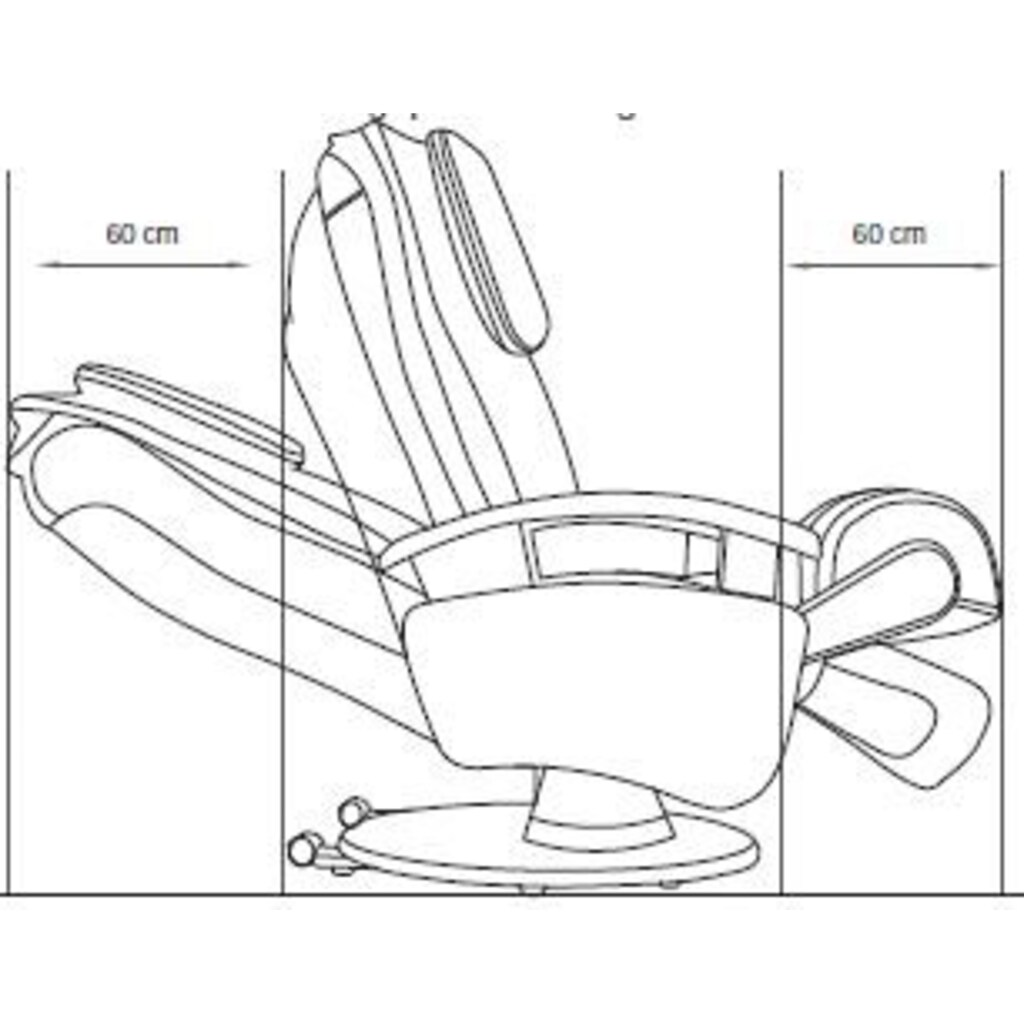 Alpha Techno Massagesessel »AT 599i«