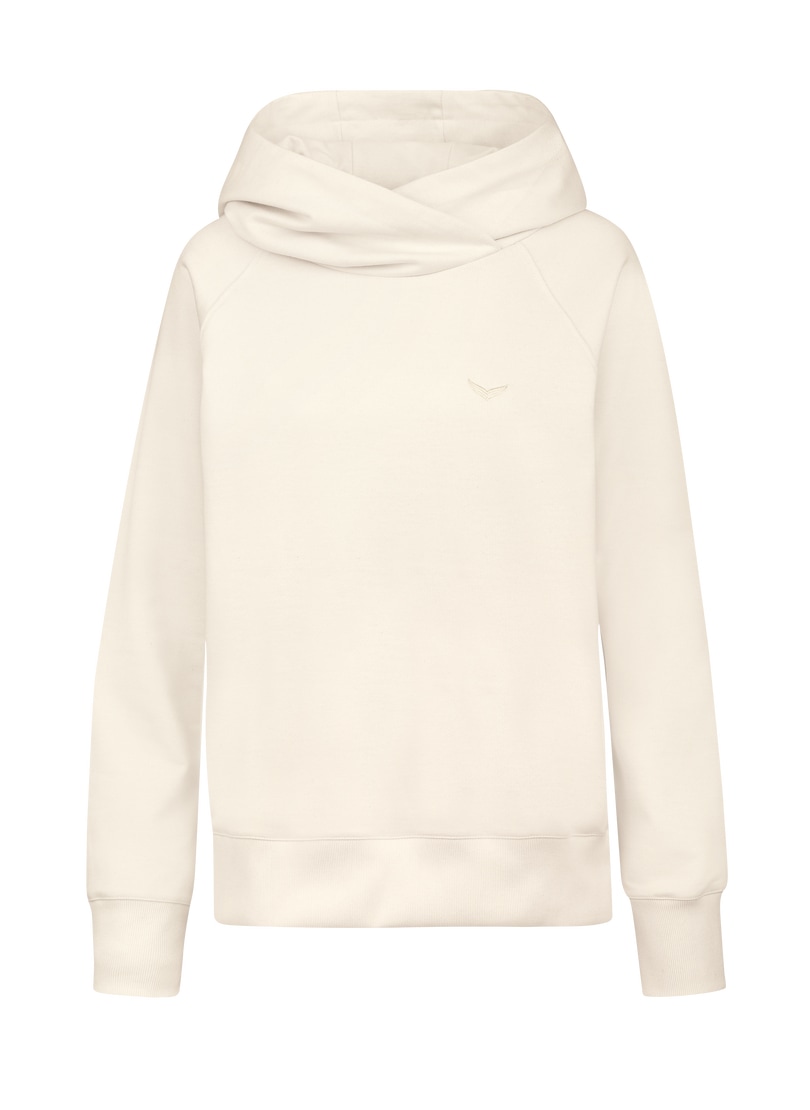 Trigema Sweatshirt »TRIGEMA Modischer Hoodie aus Biobaumwolle (kbA)«