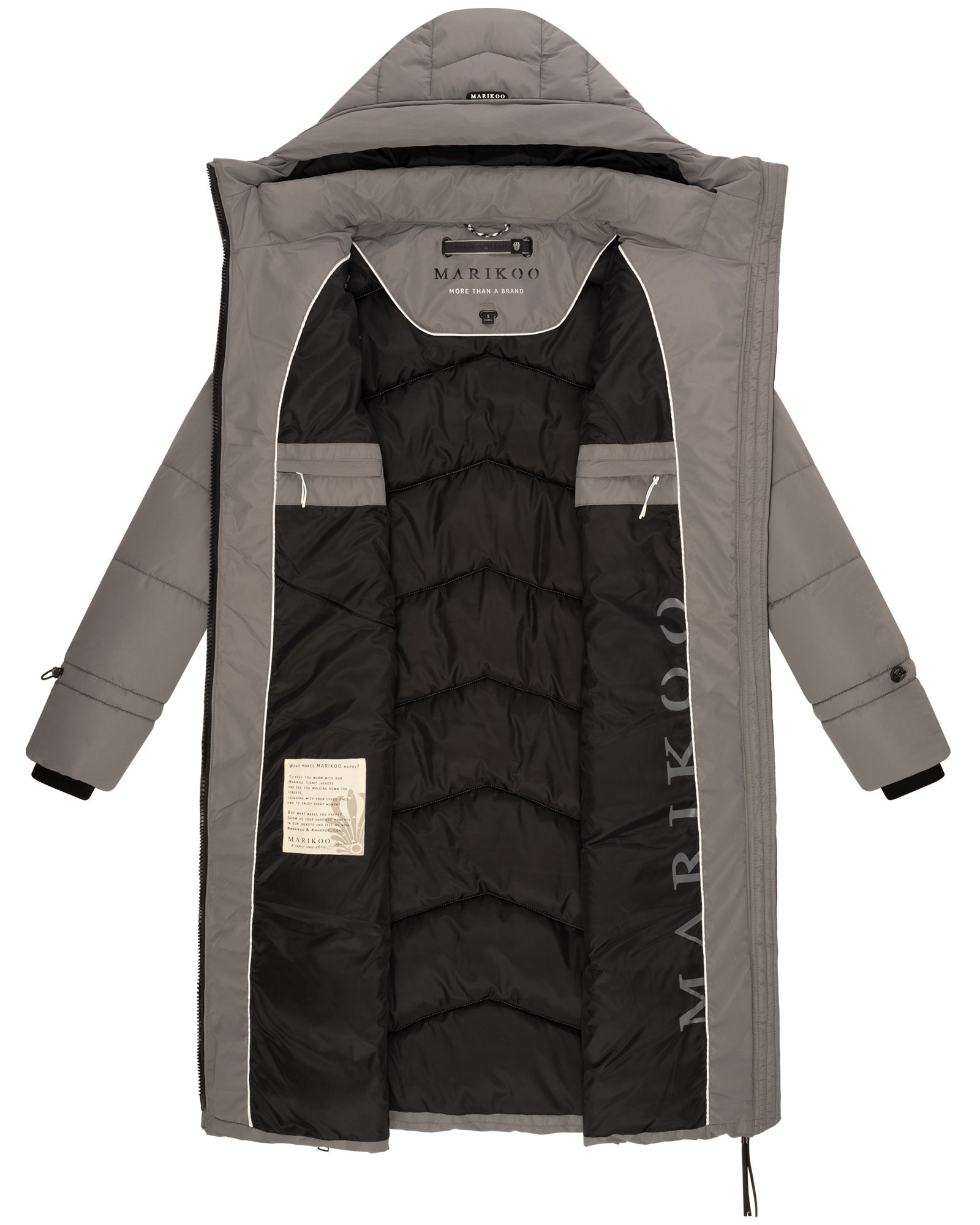 Marikoo Winterjacke »Marikoo Tomomii Damen Winter Steppjacke B984«