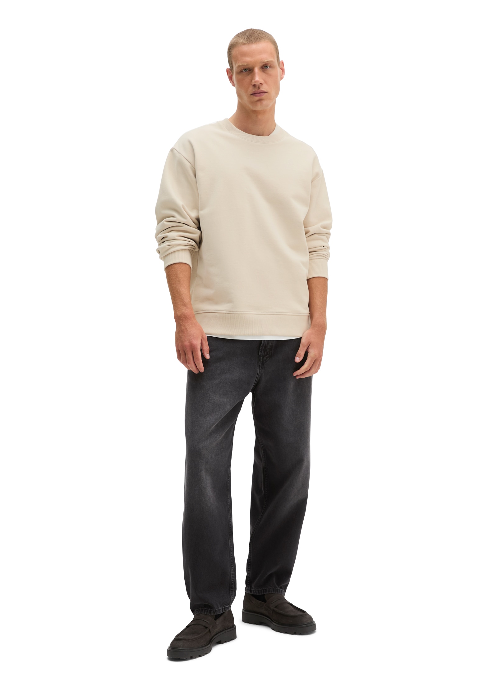 Marc O'Polo Sweatshirt , mit Logostickerei auf dem Rücken
