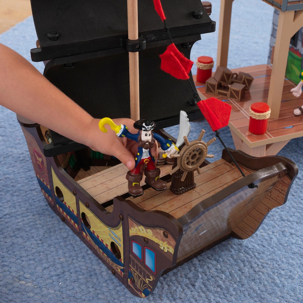 KidKraft® Puppenhaus »Pirate's Cove Spielset«, inklusive Möbel