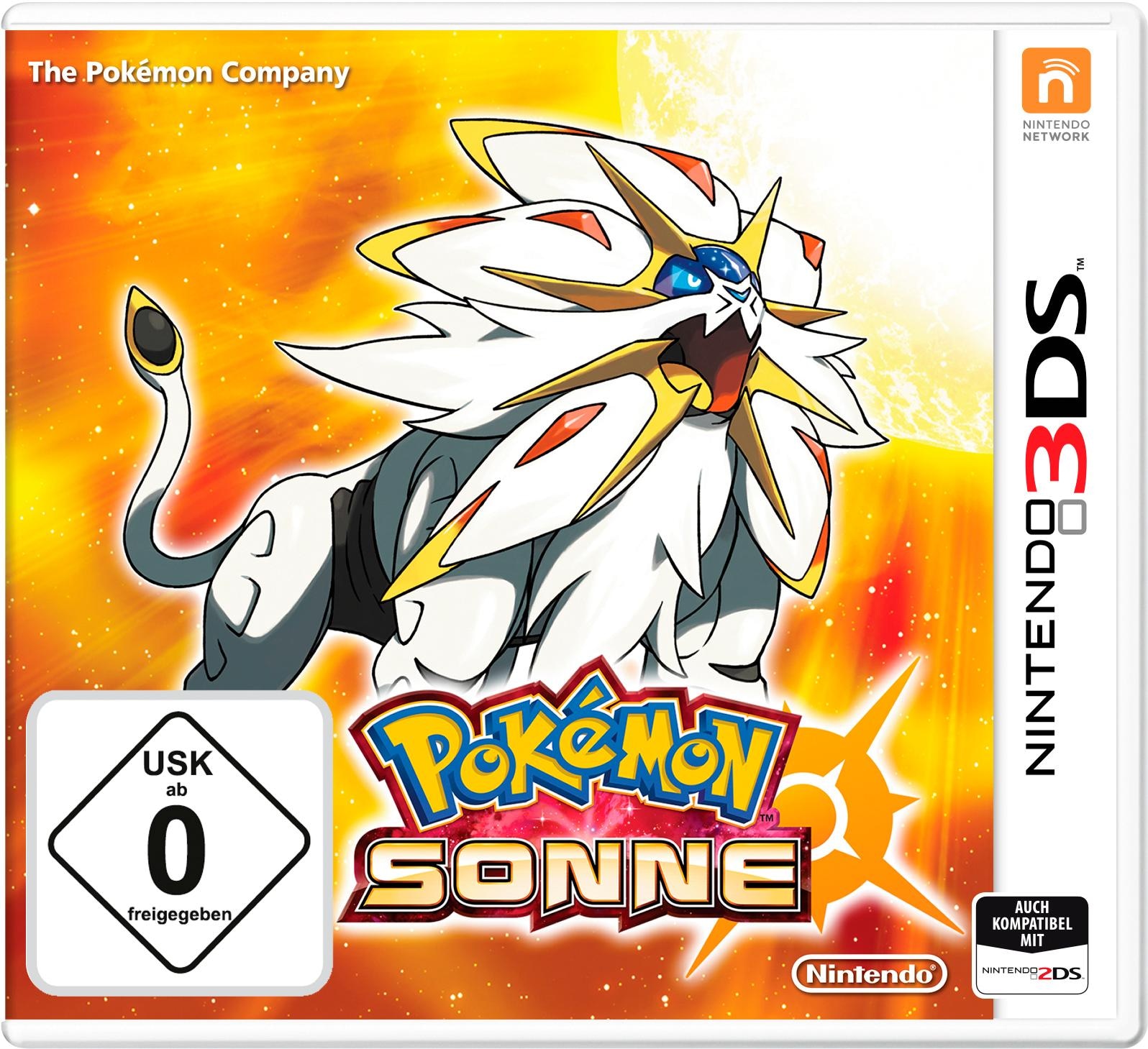 Nintendo 3DS Spielesoftware »Pokémon Sonne«, Nintendo 3DS