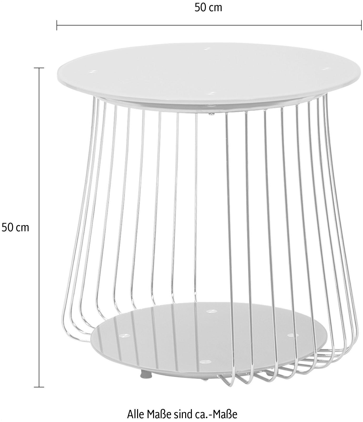 INOSIGN Couchtisch »Riva«, mit modernem Metallgestell