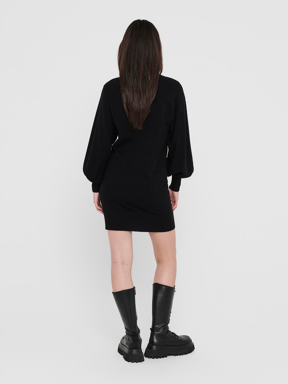 ONLY Strickkleid »ONLLABELLE LIFE L/S DRESS KNT NOOS«