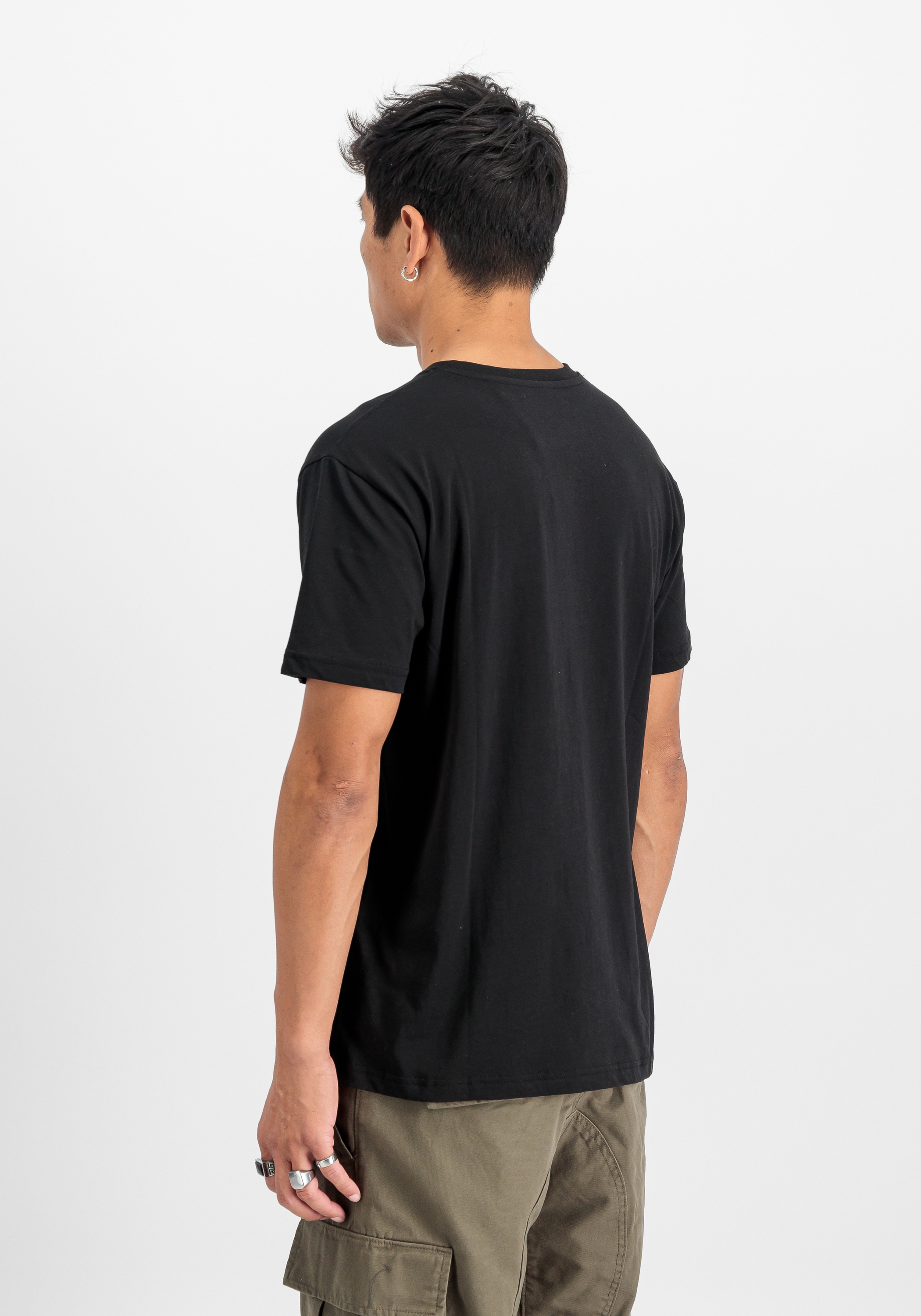 Alpha Industries T-Shirt »Alpha Industries Men - T-Shirts Basic T-Shirt SL 2 Pack«