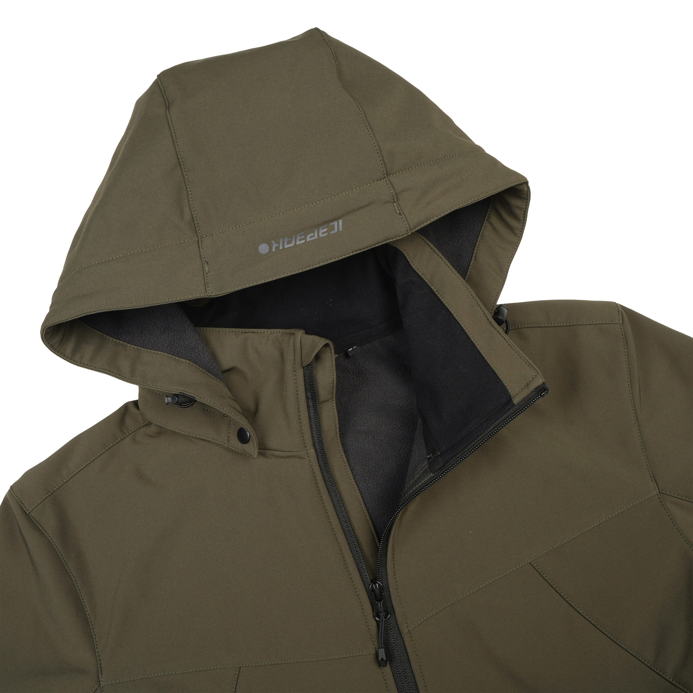 Icepeak Softshelljacke »ICEPEAK BRIMFIELD« mit Kapuze mit abnehmbarer Kapuze, winddicht, wasserabweisend, atmungsaktiv