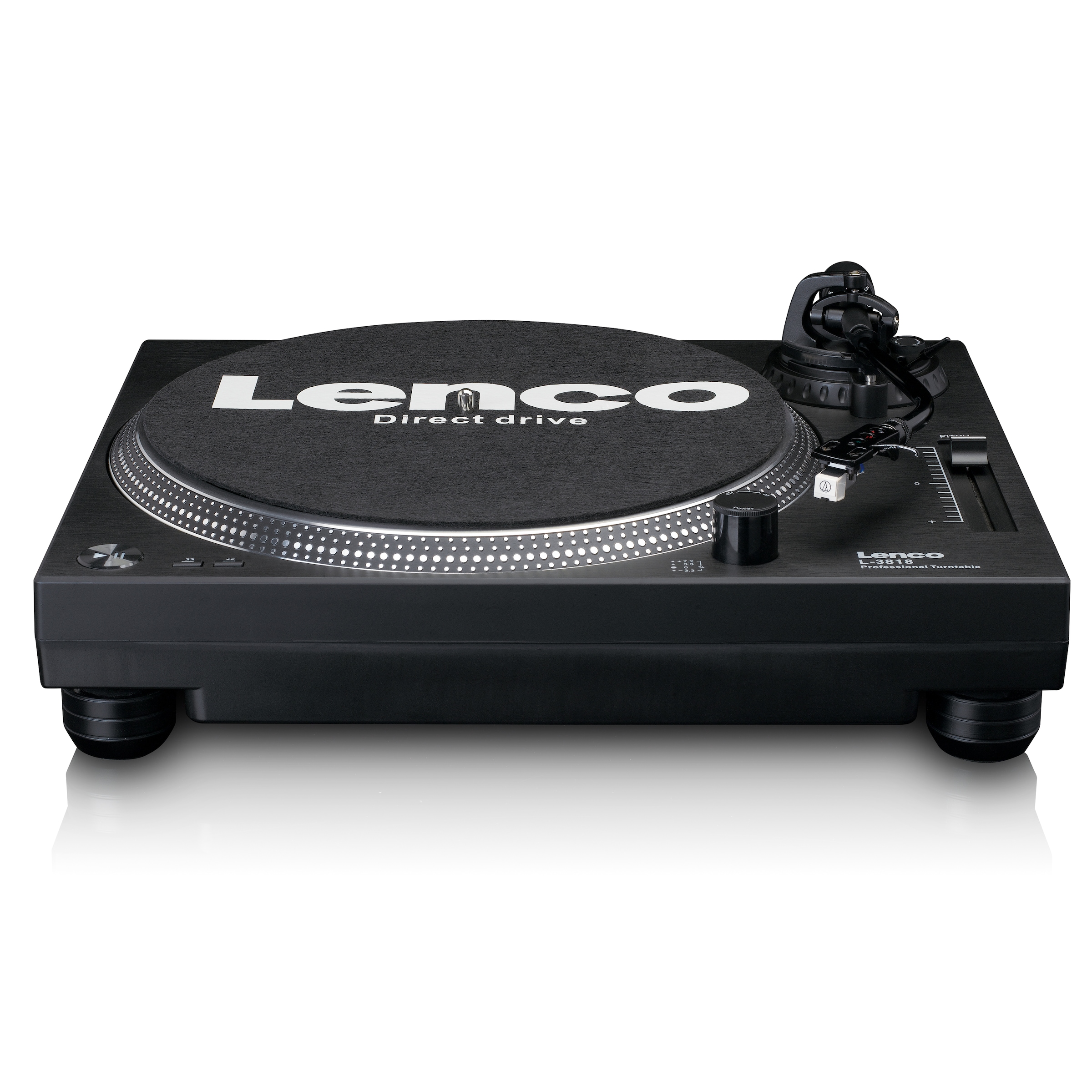 Lenco Plattenspieler »L-3818BK«, Software CD und Handbuch