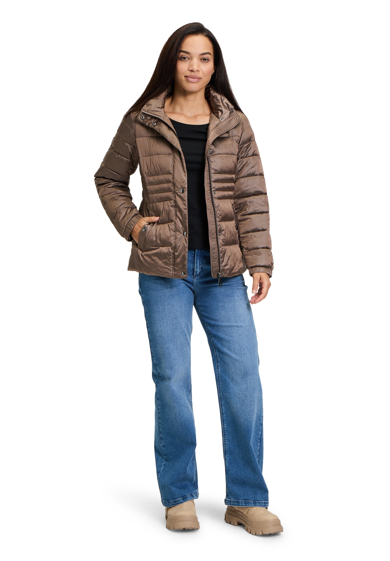 Cartoon Steppjacke »Steppjacke mit abnehmbarer Kapuze«