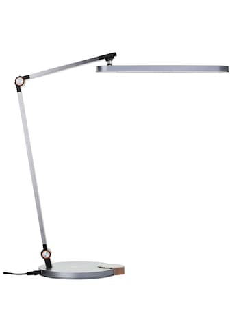 LED Schreibtischlampe »Officehero«, Wireless charging, 1000 lm, dimmbar, CCT, grau