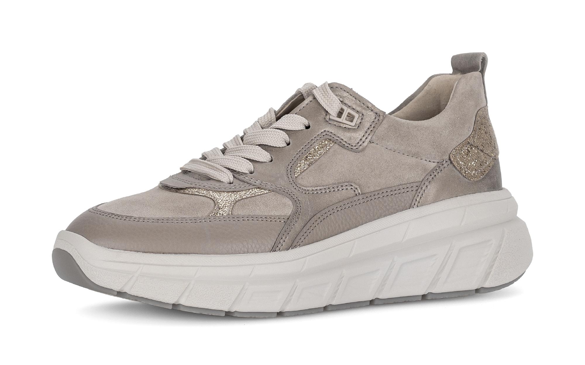 Gabor Keilsneaker  , Schnürschuh, Halbschuh mit modischer Plateausohle