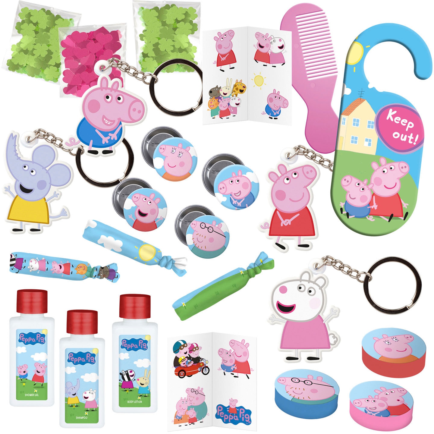 Peppa Pig Kosmetik-Adventskalender »Peppa Pig Bath & Fun Calendar 'Cool Christmas'«, ab 6 Jahren