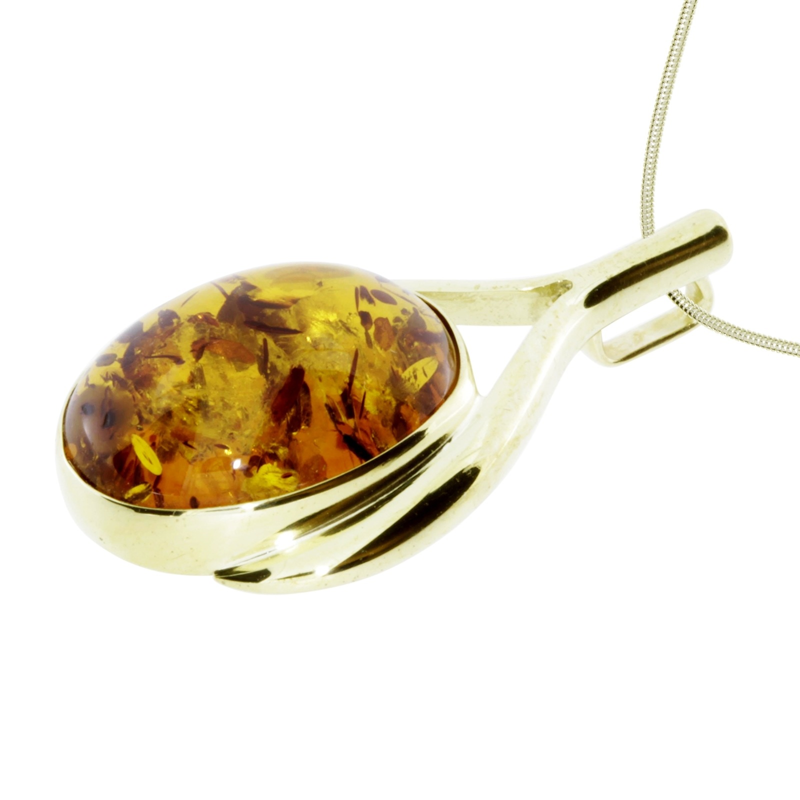 OSTSEE-SCHMUCK Kette und Anhänger Set »- Sandra - Gold 333/000 - Bernstein«