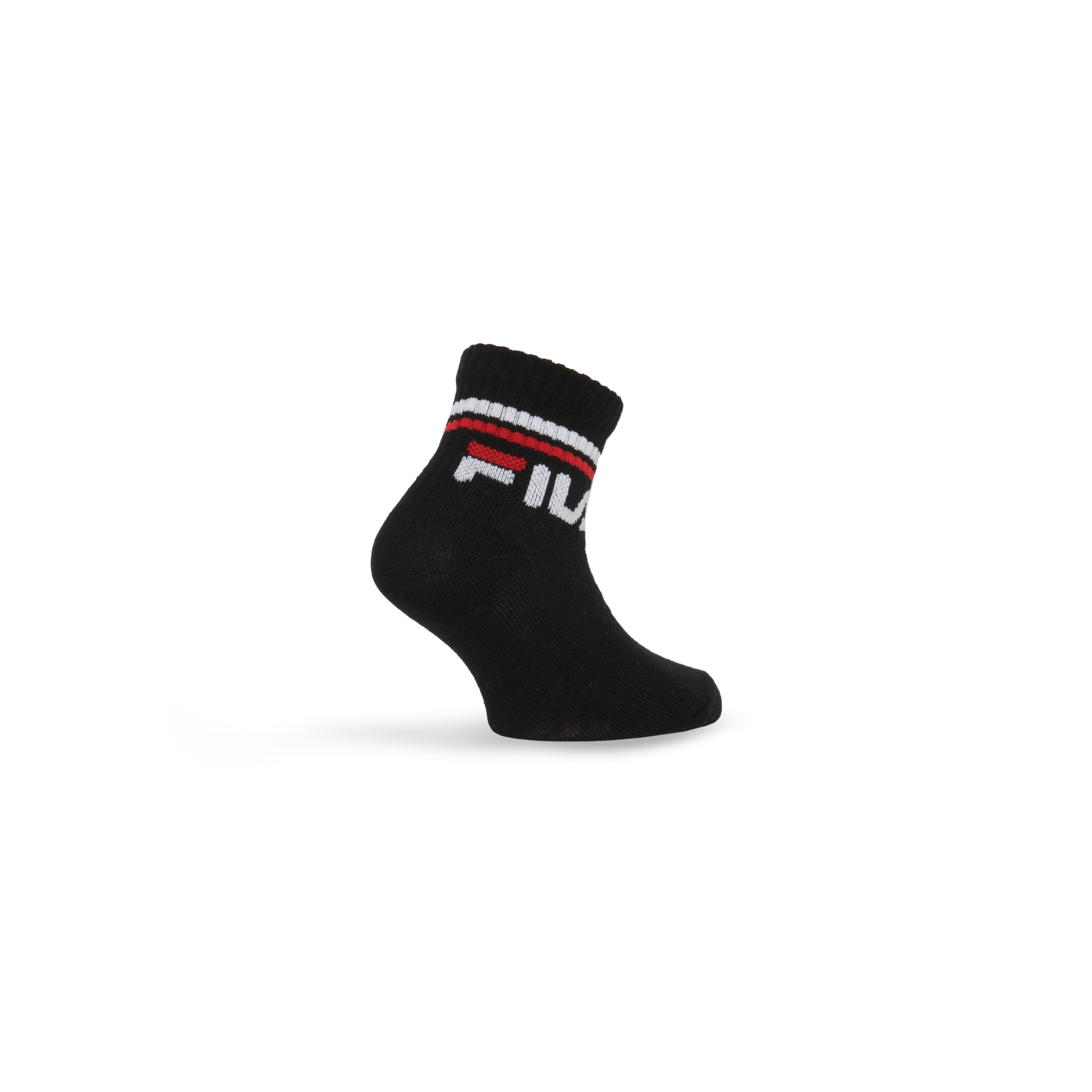 Fila Kurzsocken »JUNIOR UNISEX QUARTER PLAIN SOCKS«, (6 Paar), mit eingestricktem Logo im Bündchen, Kindersocken