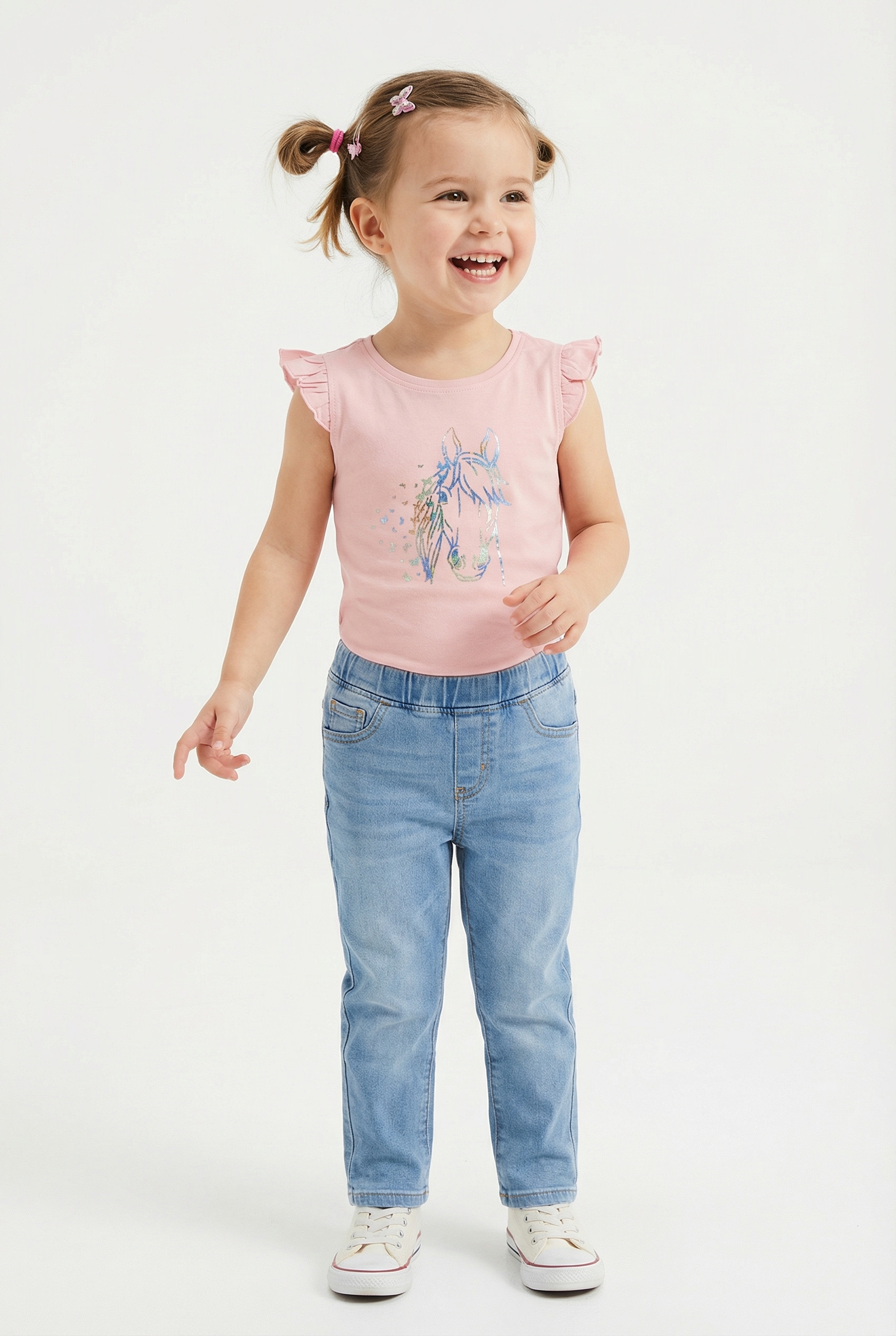 Blue Seven T-Shirt mit tollem Pferdemotiv