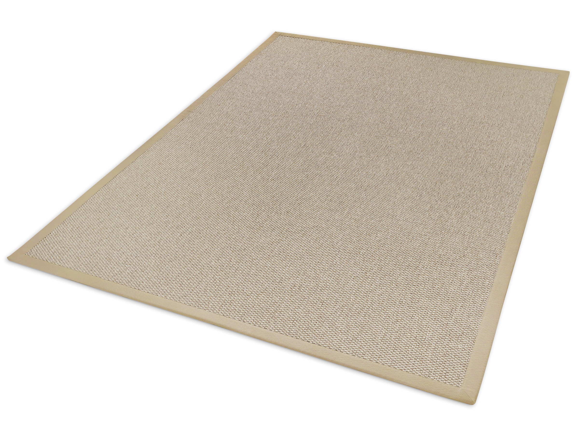 Dekowe Teppich »Naturana Panama« rechteckig 8 mm Höhe Flachgewebe, meliert, Sisal-Optik, mit Bordüre, Wohnzimmer