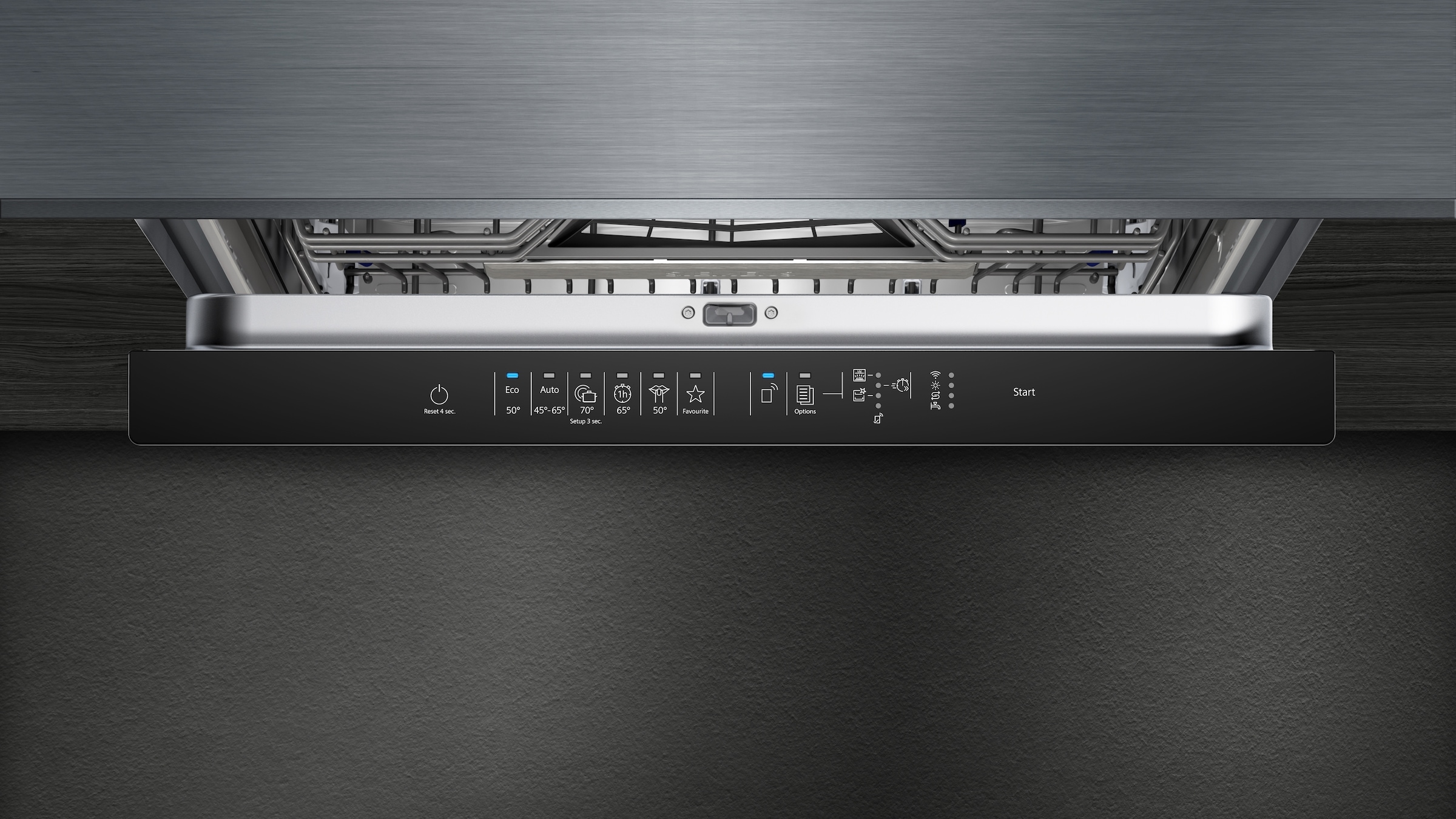 SIEMENS Unterbaugeschirrspüler iQ300 »SN13EW79CS«, 13 Maßgedecke