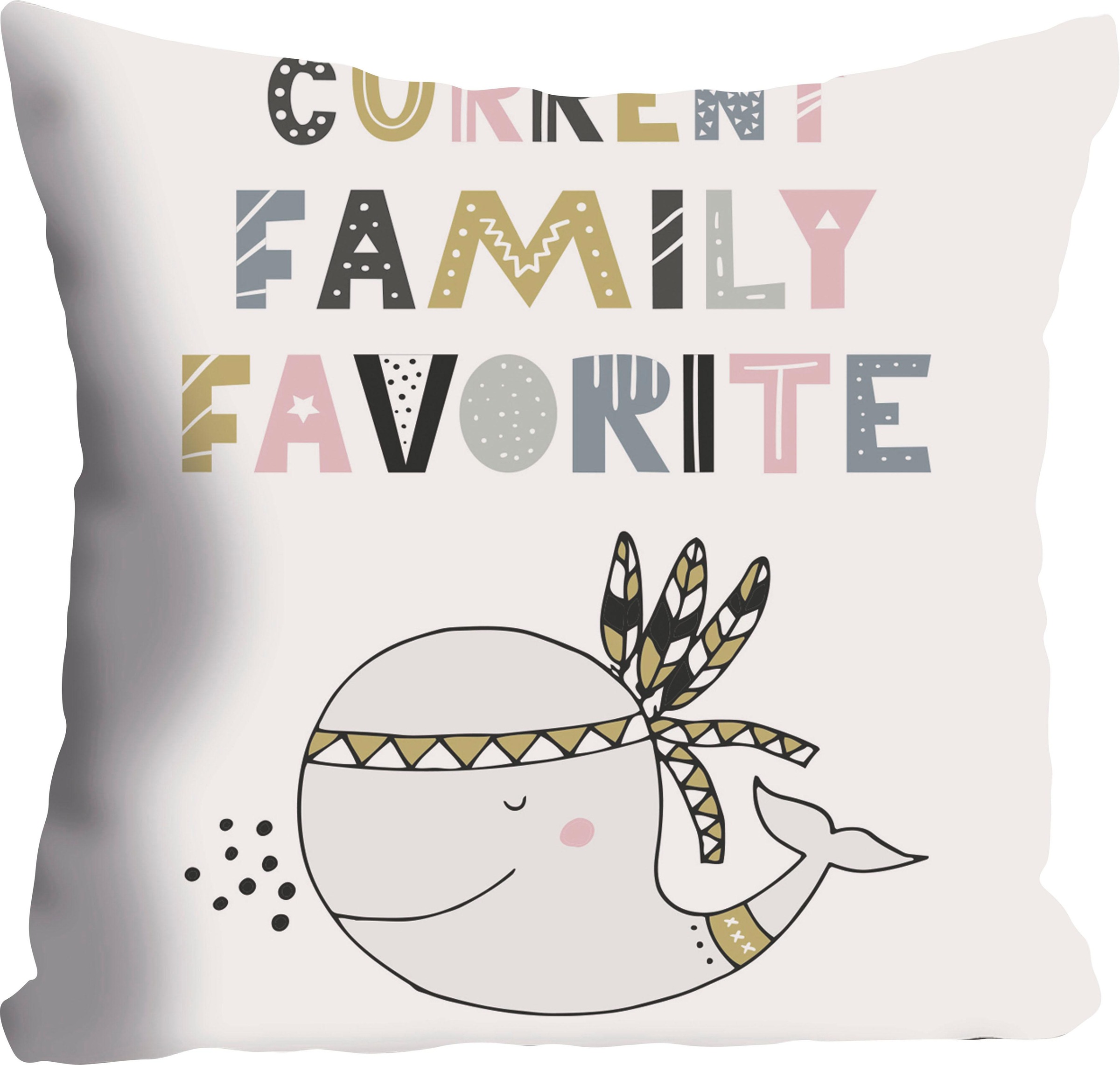 queence Kissenhülle »»Family Favorite««, (1 St.)