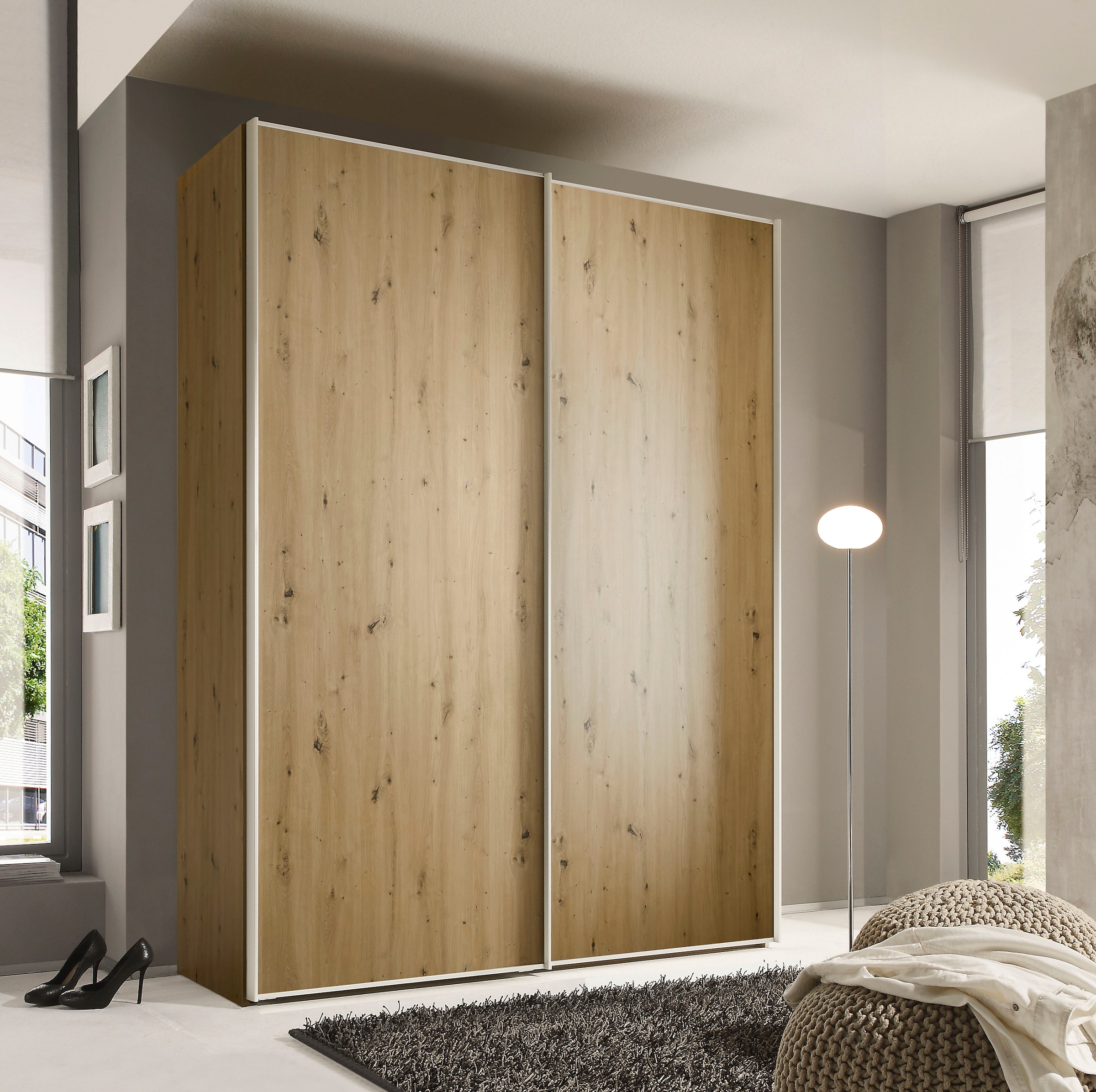 STAUD Schwebetürenschrank »Sinfonie Plus, edles Design in hochwertiger Qualität, Made in Germany« Mit vier verschiedenen Ausstattungsvarianten