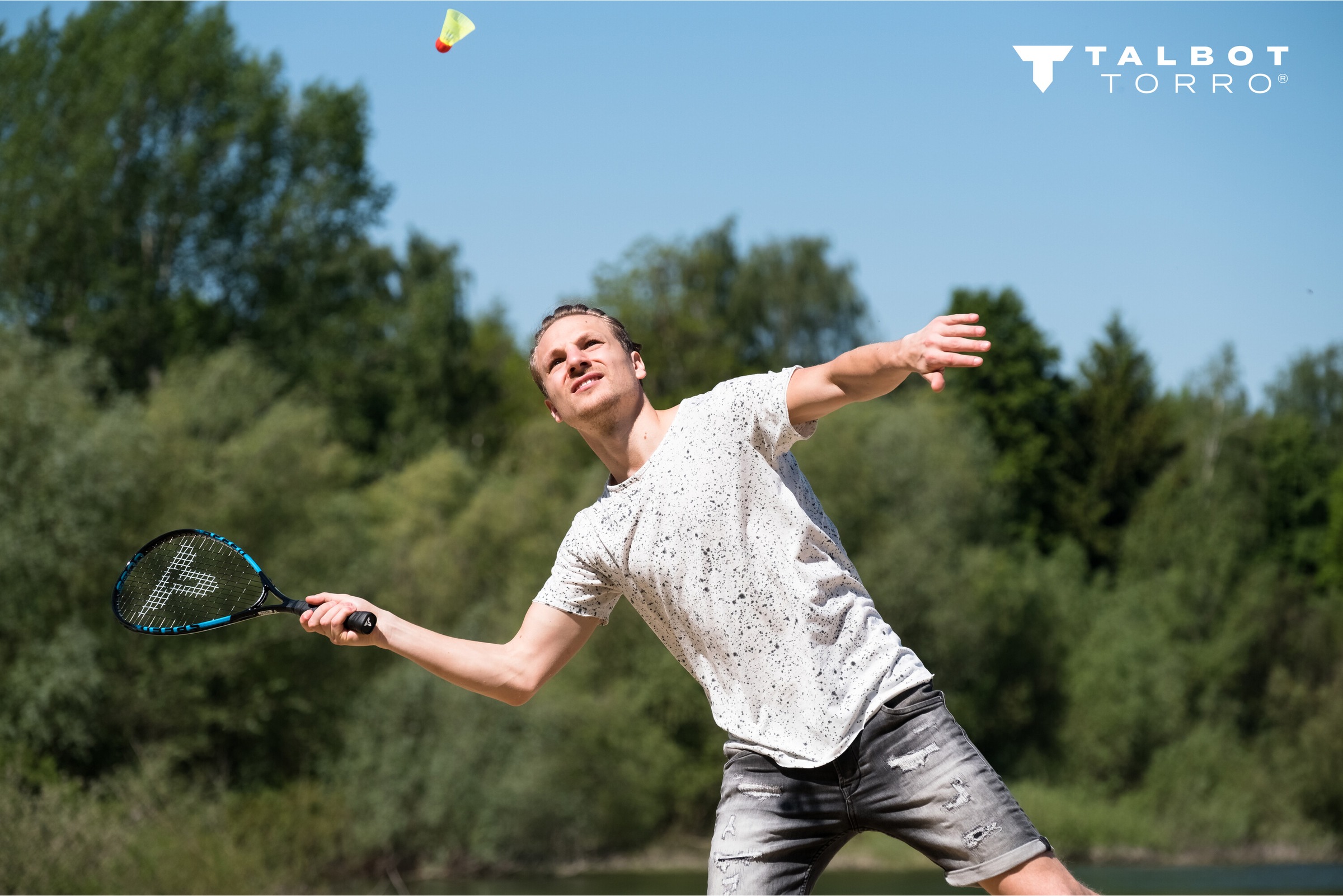 Talbot-Torro Speed-Badmintonschläger »Talbot-Torro Speed Badminton Set Speed 6600 LED«