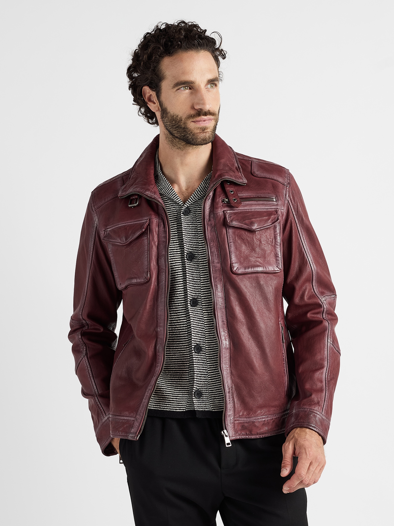JCC Bikerjacke »Lederjacke 31020345«