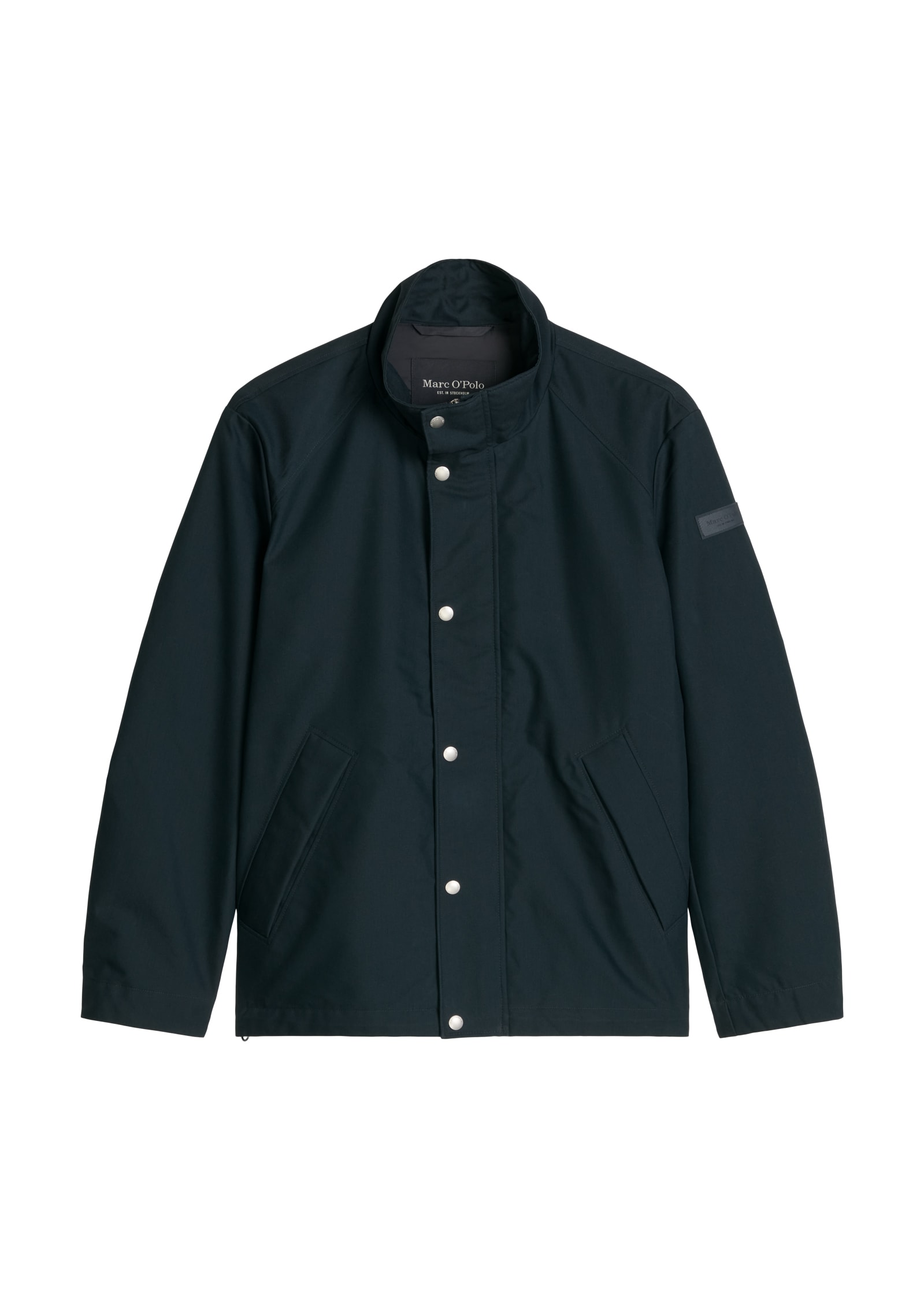 Marc O'Polo Canvasjacke ohne Kapuze regular mit leichter Wattierung von Unifi REPREVE®