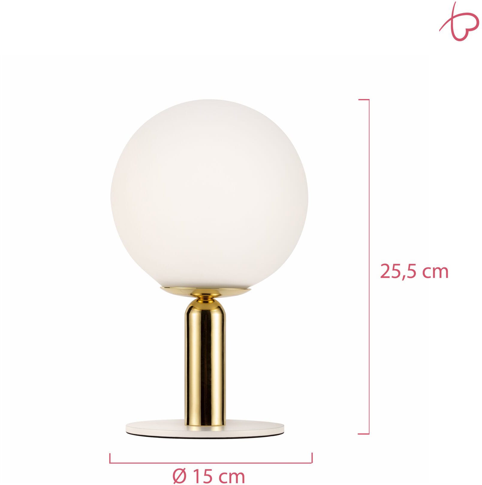 Pauleen Tischleuchte »Splendid Pearl«, 1 flammig, Leuchtmittel G9 | ohne Leuchtmittel, G9