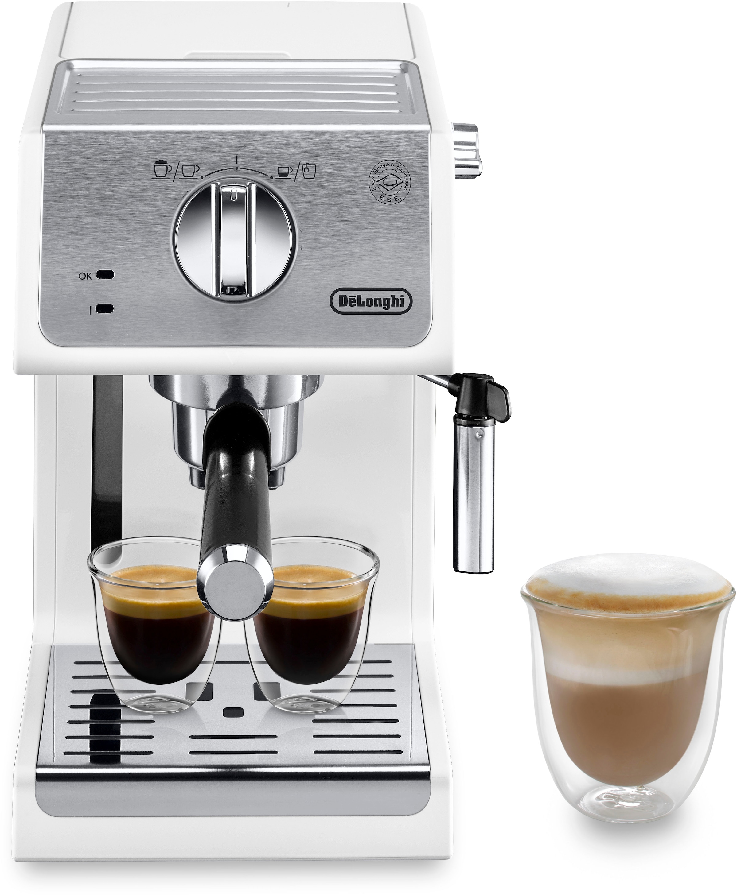 Espressomaschine »Active Line ECP 33.21.W«, Siebträger, 1100 Watt, 15 Bar