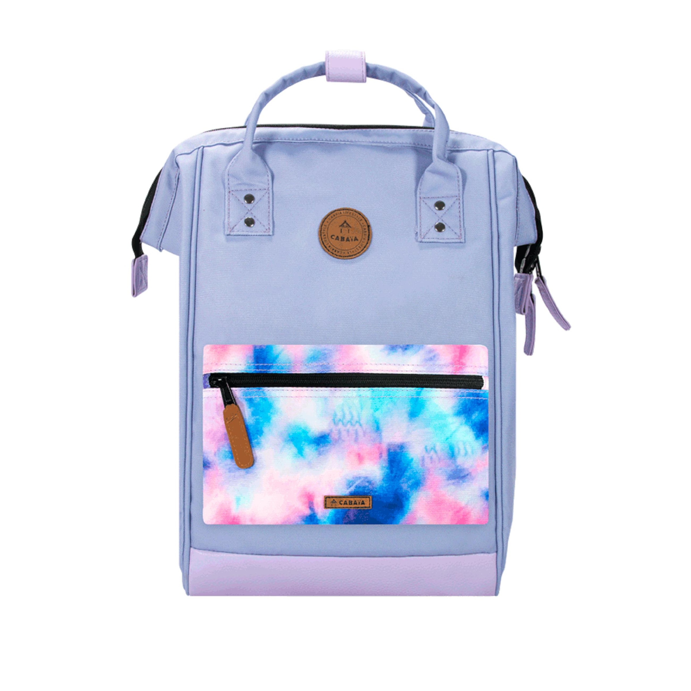 CABAIA Tagesrucksack »Tagesrucksack Medium«, Cityrucksack mit austauschbaren Vordertaschen