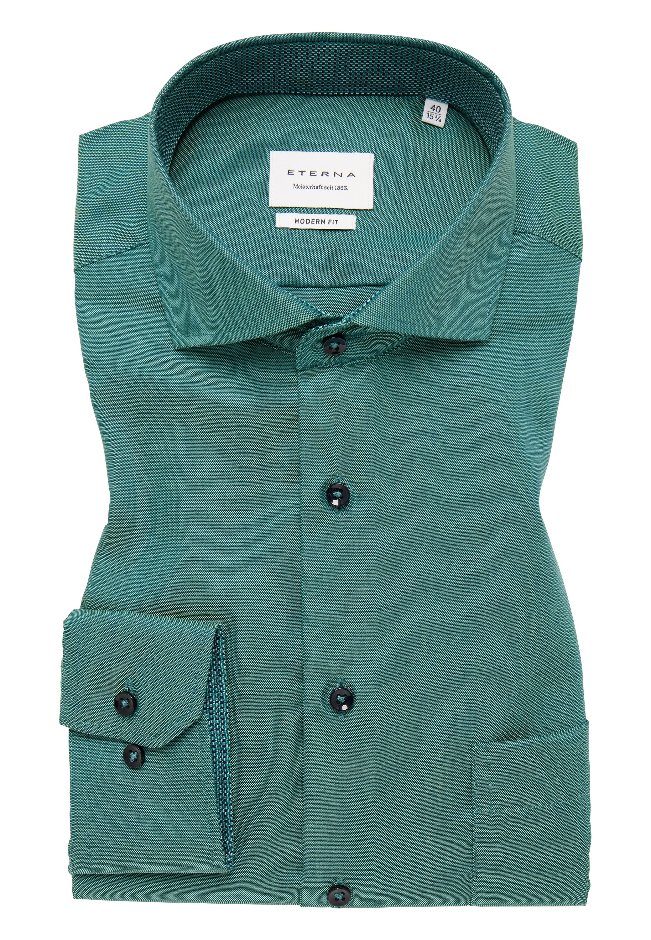 Eterna Langarmhemd »MODERN FIT«, NON IRON (bügelfrei)