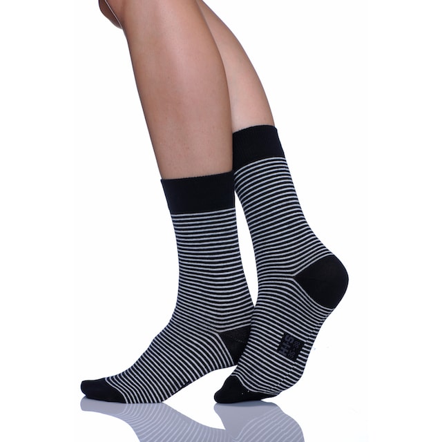 H.I.S Socken, (6 Paar), mit druckfreiem Bündchen - inspirierende Highlights  | OTTO