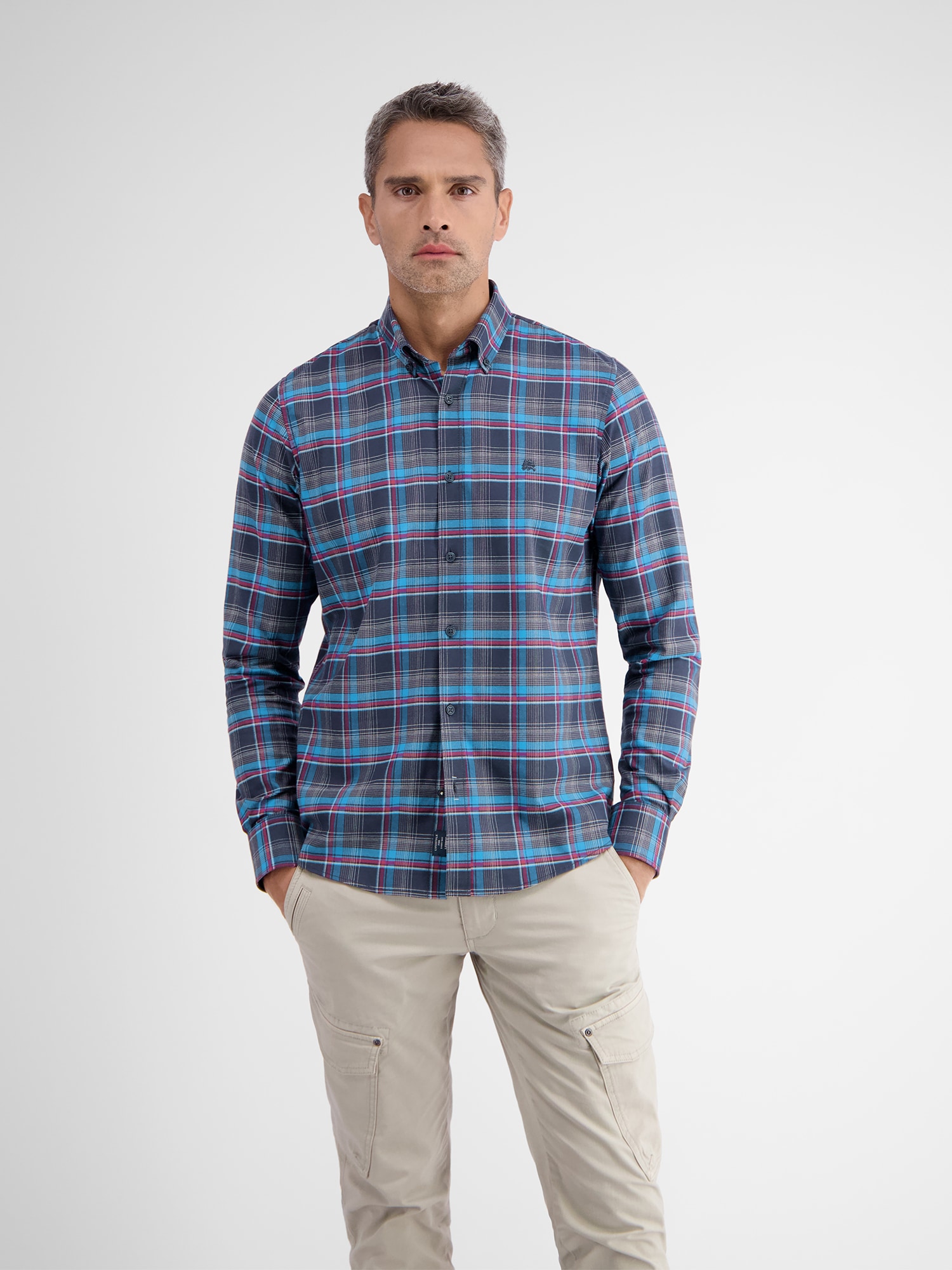 Lerros Langarmhemd Lerros Langarmhemd Big Flannelcheck Online Kaufen