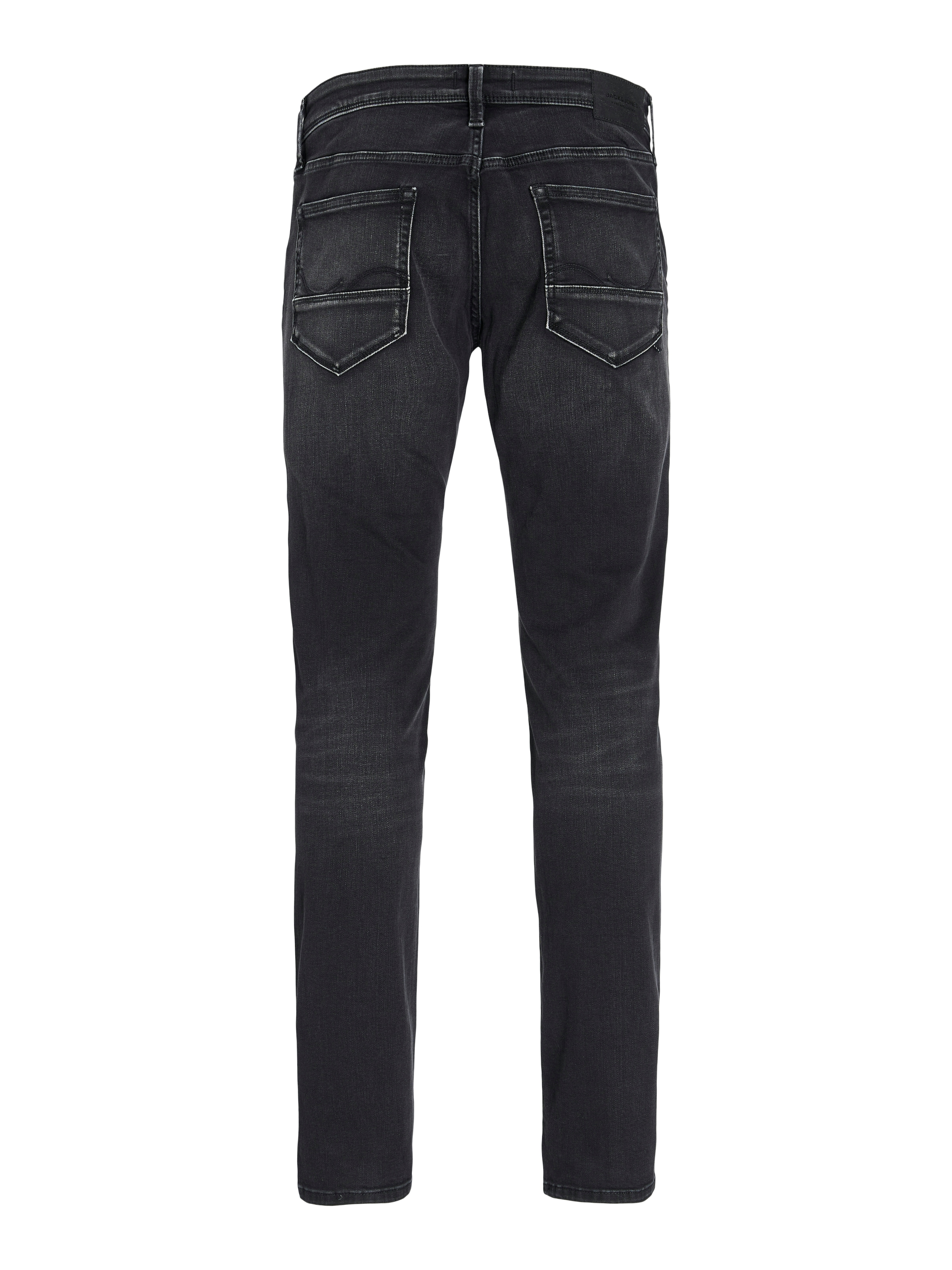 Jack & Jones Slim-fit-Jeans »JJIGLENN – Jeans mit Gürtelschlaufen und Used-Waschung« Used, modisch, slim fit, Denim/Jeans