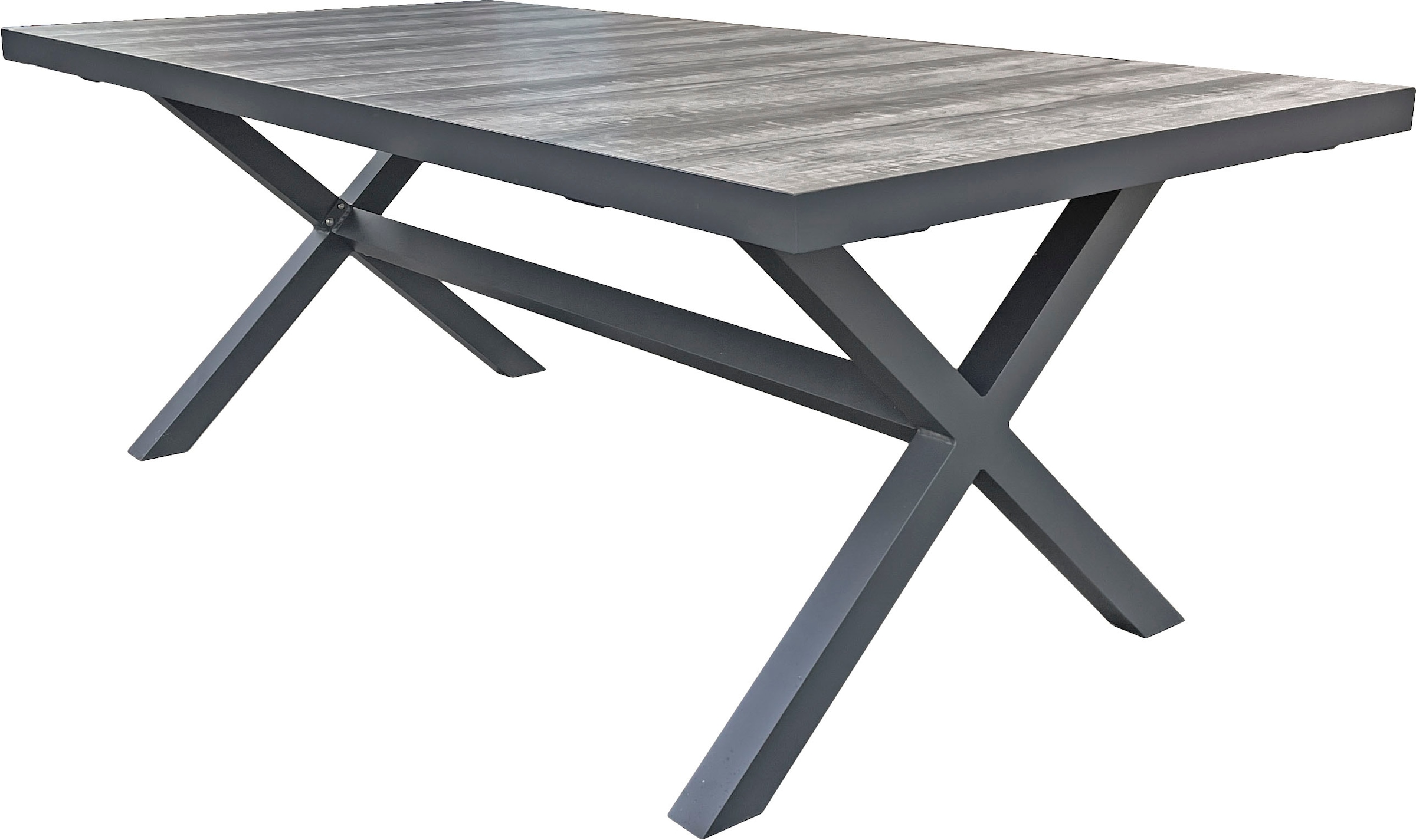 Garden Pleasure Garten-Essgruppe », Tischgruppe »RANA/TREVISO Set 01«« Set,  4 Stühle (stapelbar), Tisch LxB: 202x100 cm