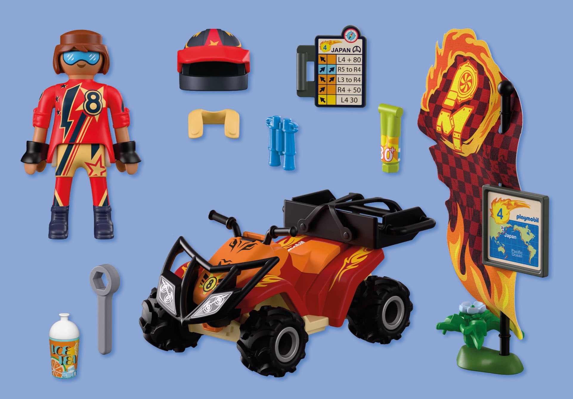 Playmobil® Konstruktions-Spielset »Offroad Quad (72064), City Action«