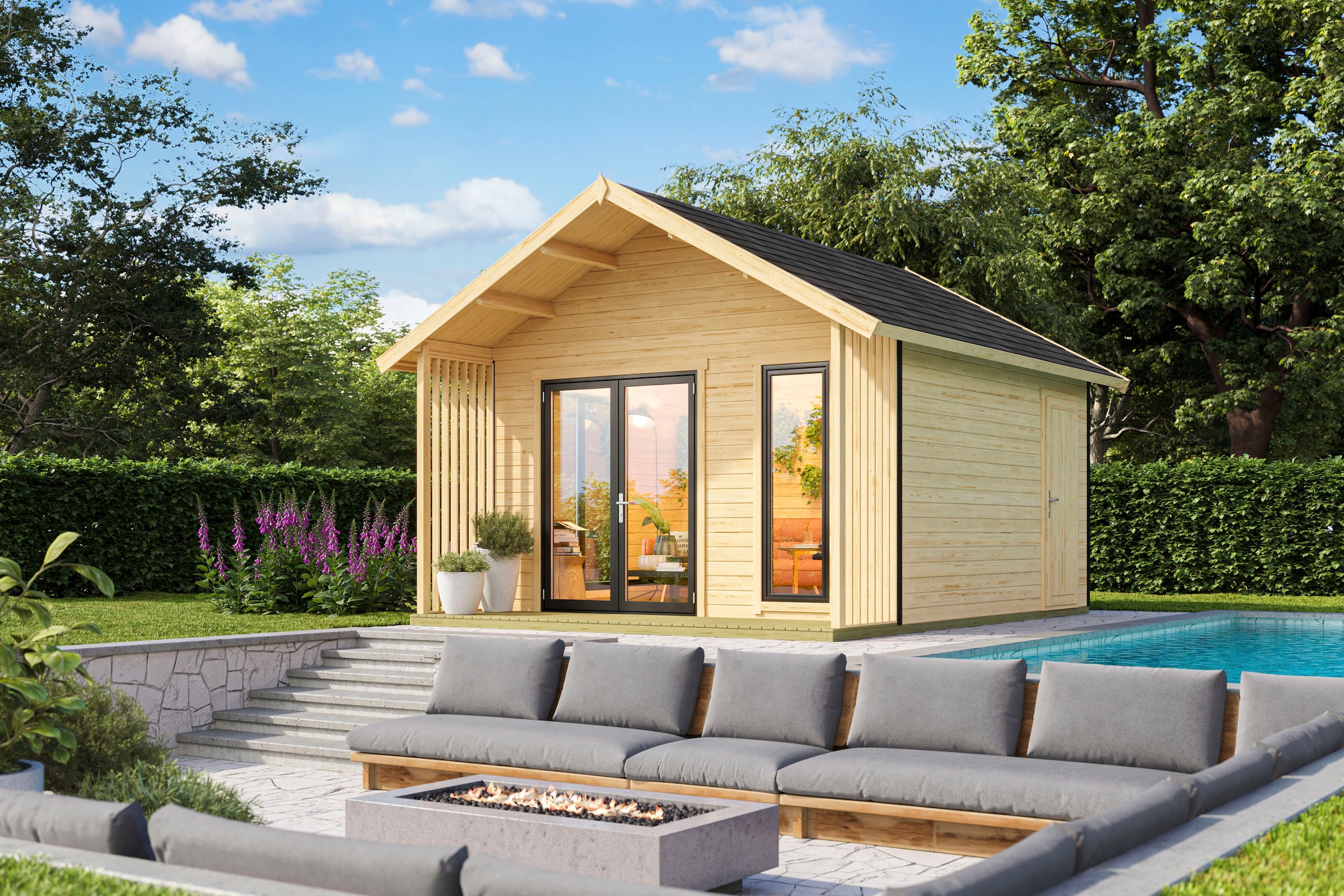 LASITA MAJA Gartenhaus »MURANO«