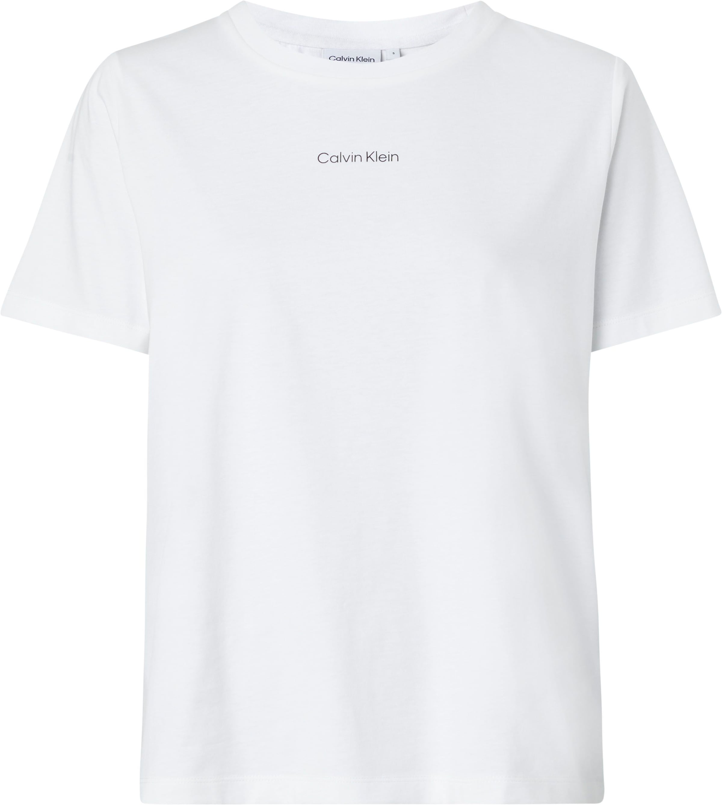 Calvin Klein Curve T-Shirt »INCLU Brust LOGO auf T-SHIRT«, bei OTTO mit der bestellen MICRO Markenlabel