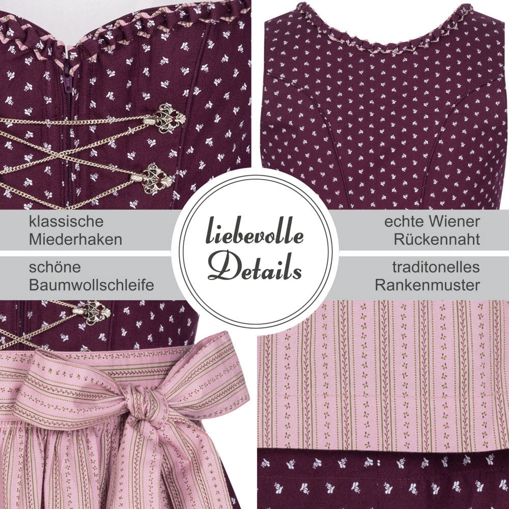 Nübler Trachtenkleid »Dirndl lang Thea«