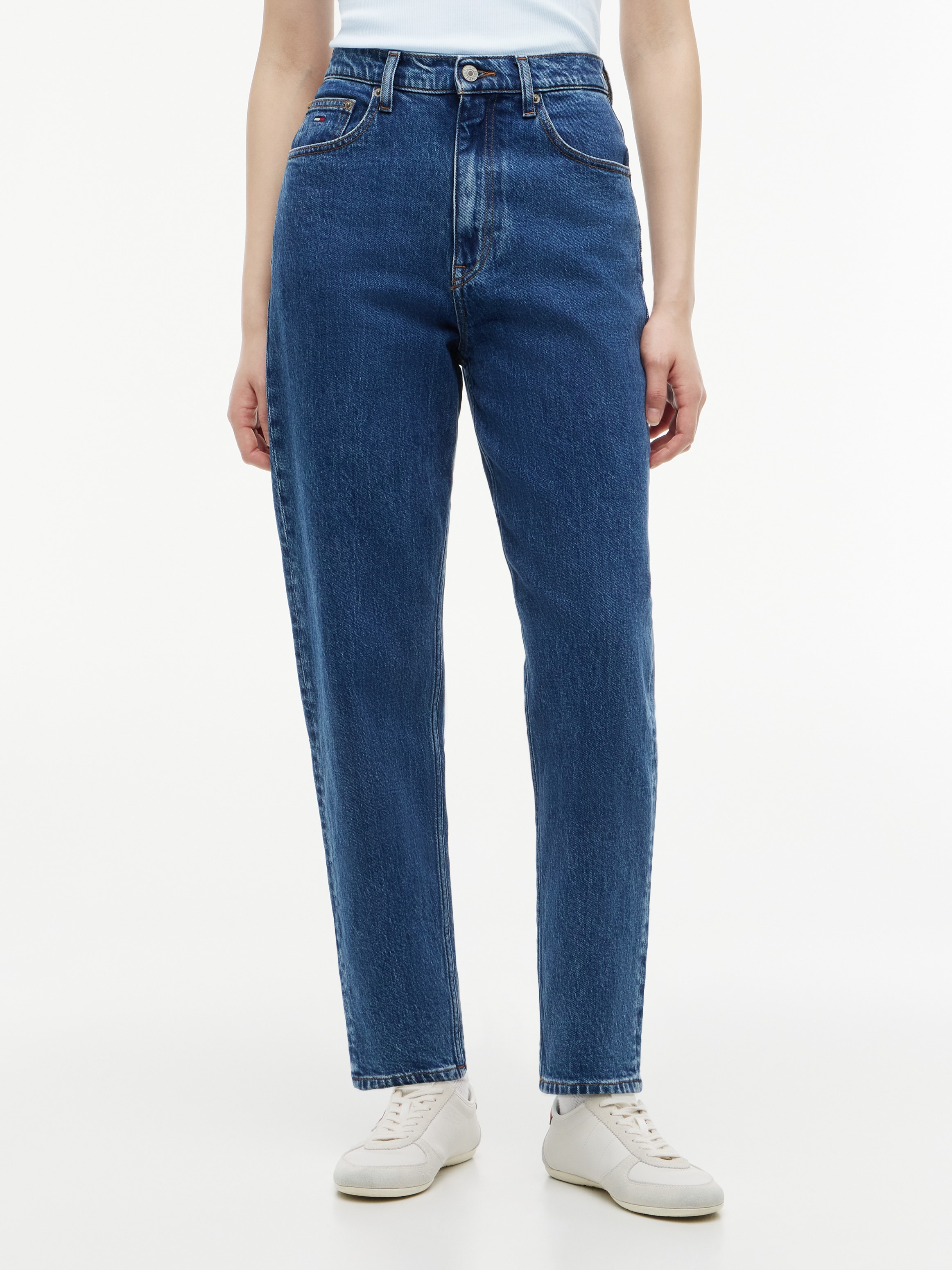 Tommy Jeans Mom-Jeans »MOM JEAN UH TPR RW« Ultra High Waist, Tapered Fit