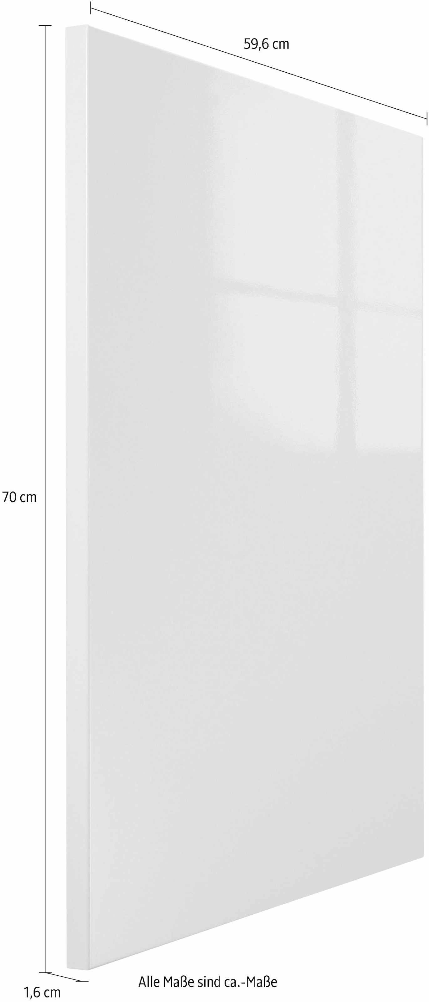 KOCHSTATION Frontblende »KS-Cara«, Tür für vollintegierbaren Geschirrspüler 60 cm