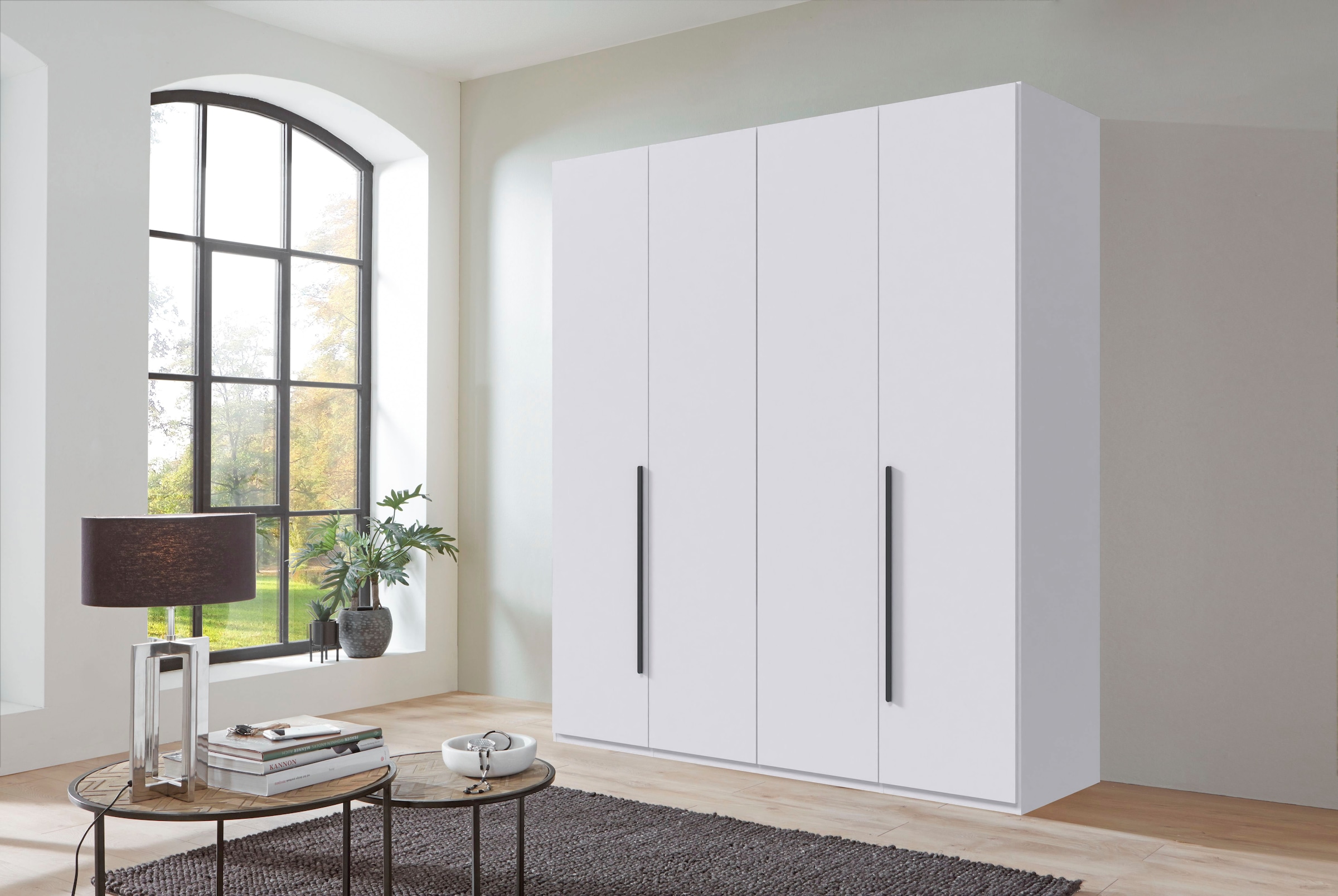 Wimex Drehtürenschrank »London, erhältlich in den Breiten 180cm, 225cm oder 270cm« wahlweise mit Basic- oder Premium-Ausstattung erhältlich