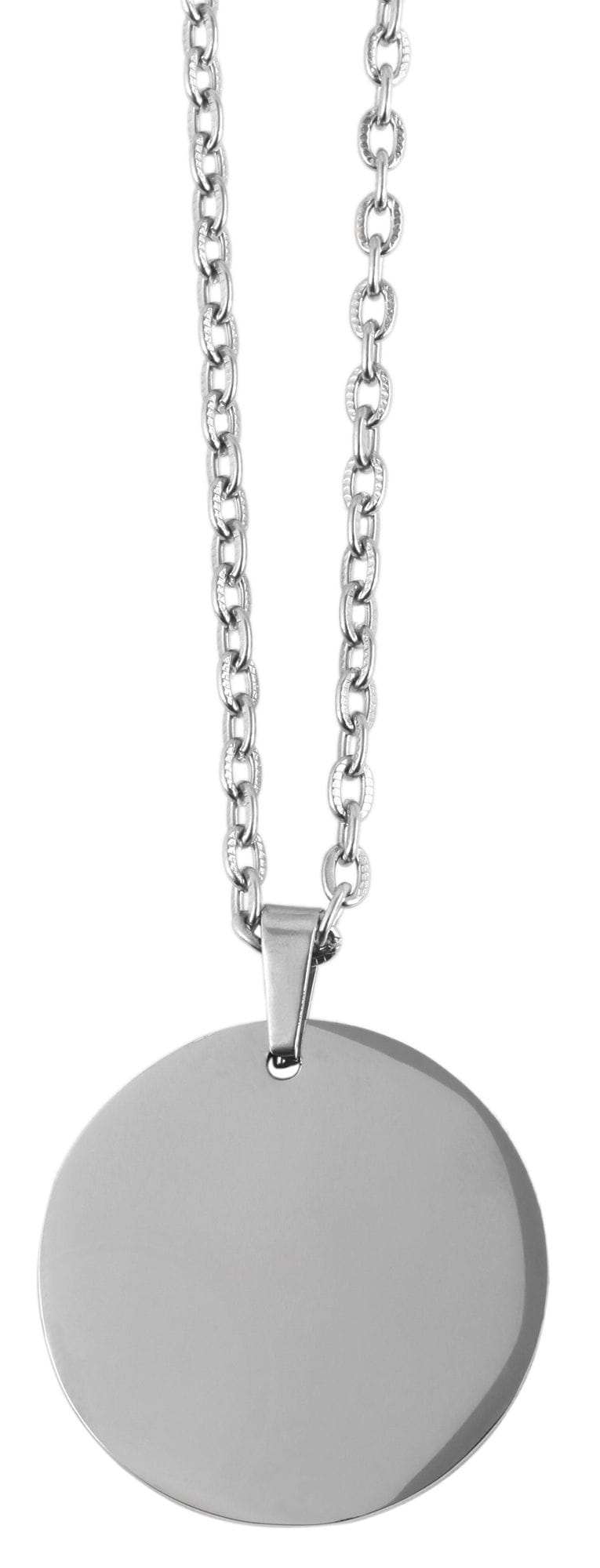 Adelia´s Kette ohne Anhänger »Unisex Halskette mit Anhänger ¿ Münze aus Edelstahl«