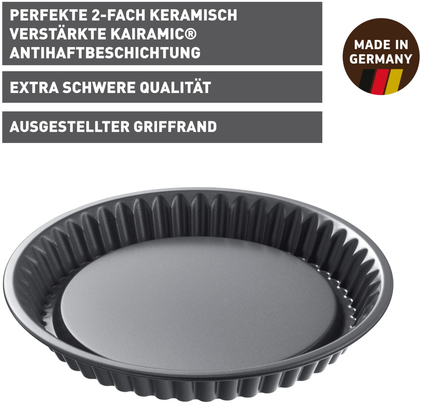 Kaiser Backformen Backform »La Forme Plus«, Tortenbodenform, Made in Germany