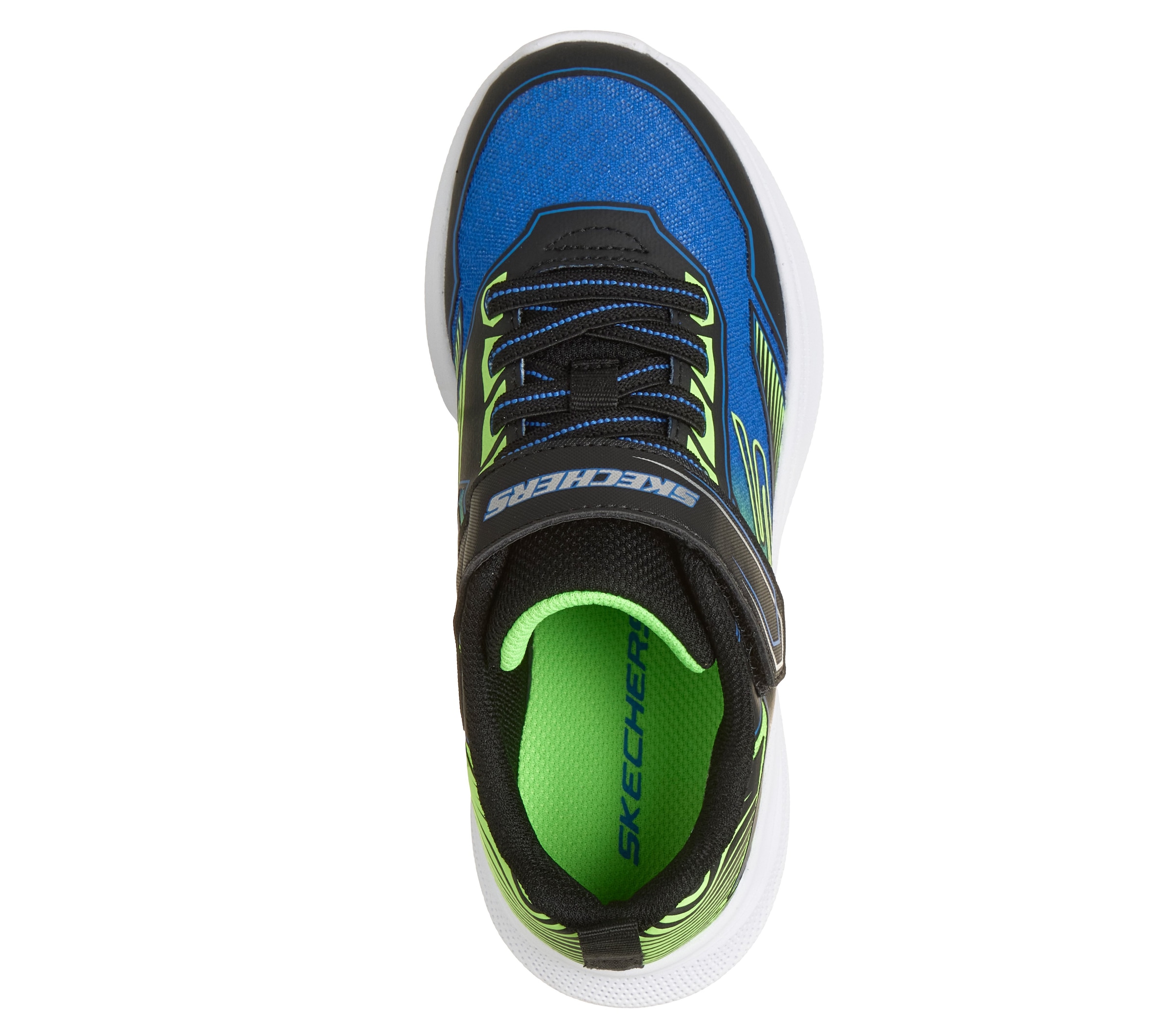 Skechers Sneaker »MICROSPEC VELOCITY«  Klettschuh, Schlupfschuh, Grössenschablone zum Download