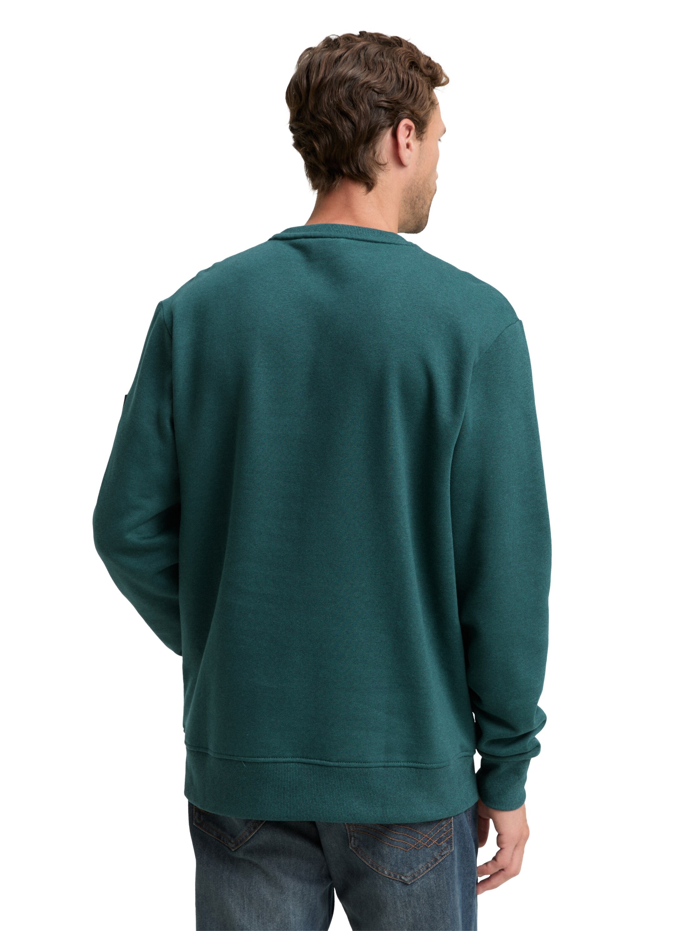 TOM TAILOR Sweatshirt, mit Logo Stickerei am Arm