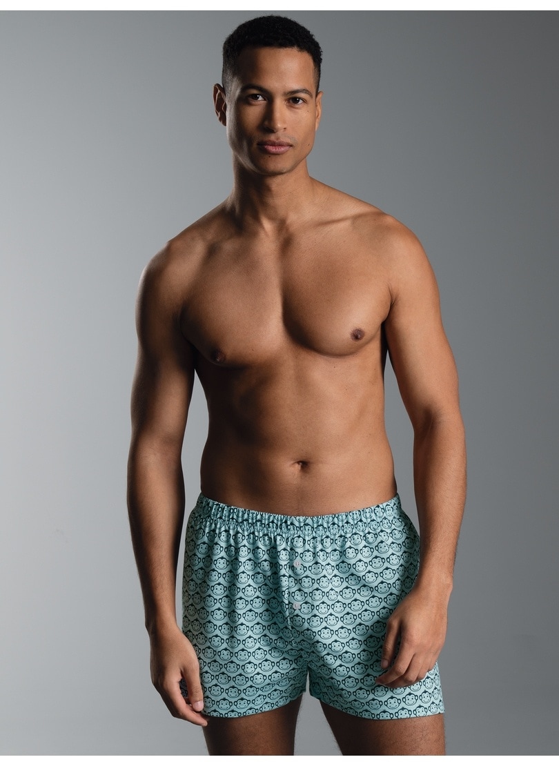 Trigema Boxershorts »TRIGEMA Boxershorts mit Allover-Muster "Äffchen"« 1 Stk.