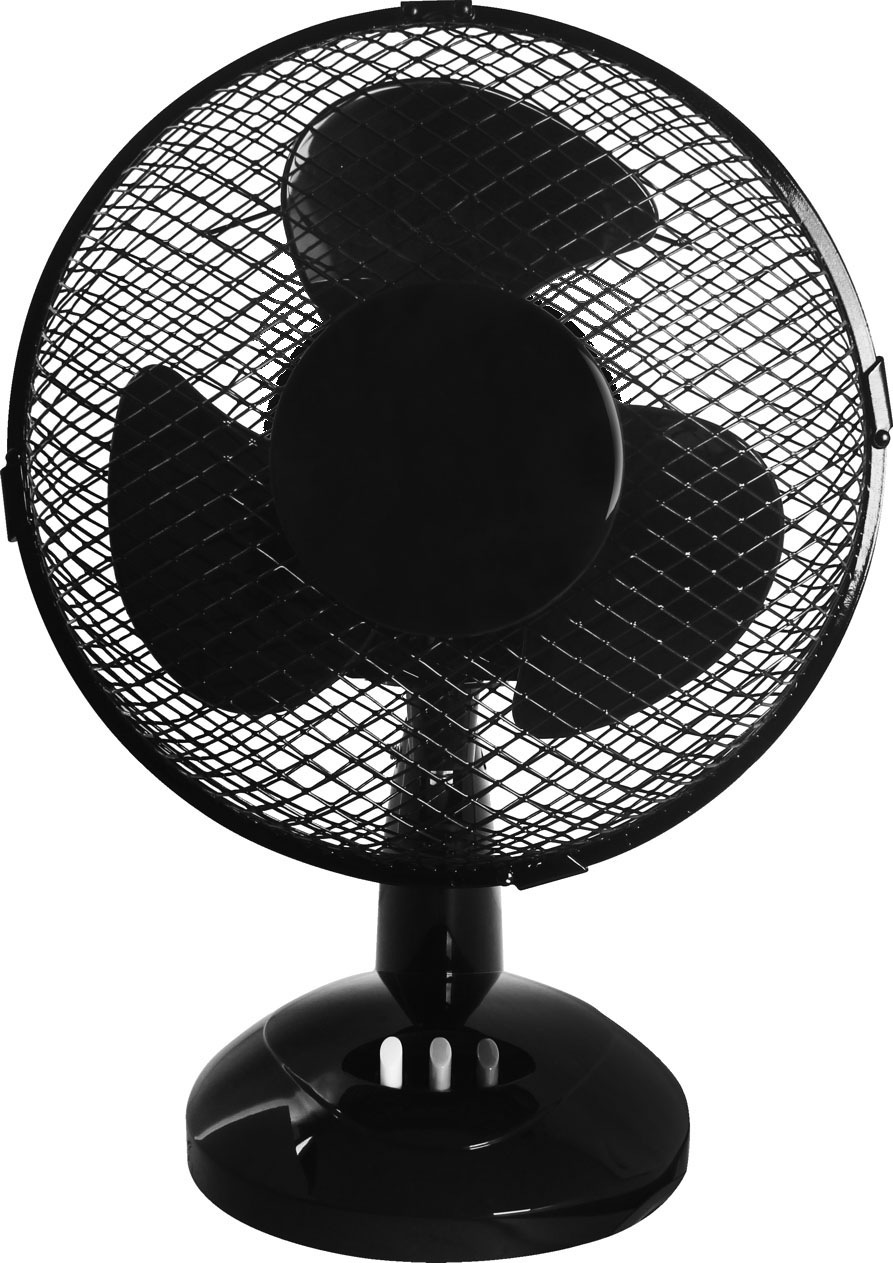 KLARBACH Tischventilator »VT 33059 sw«, 23 cm Durchmesser, Ø 23 cm, inkl. Oszillation & 30 W Leistung