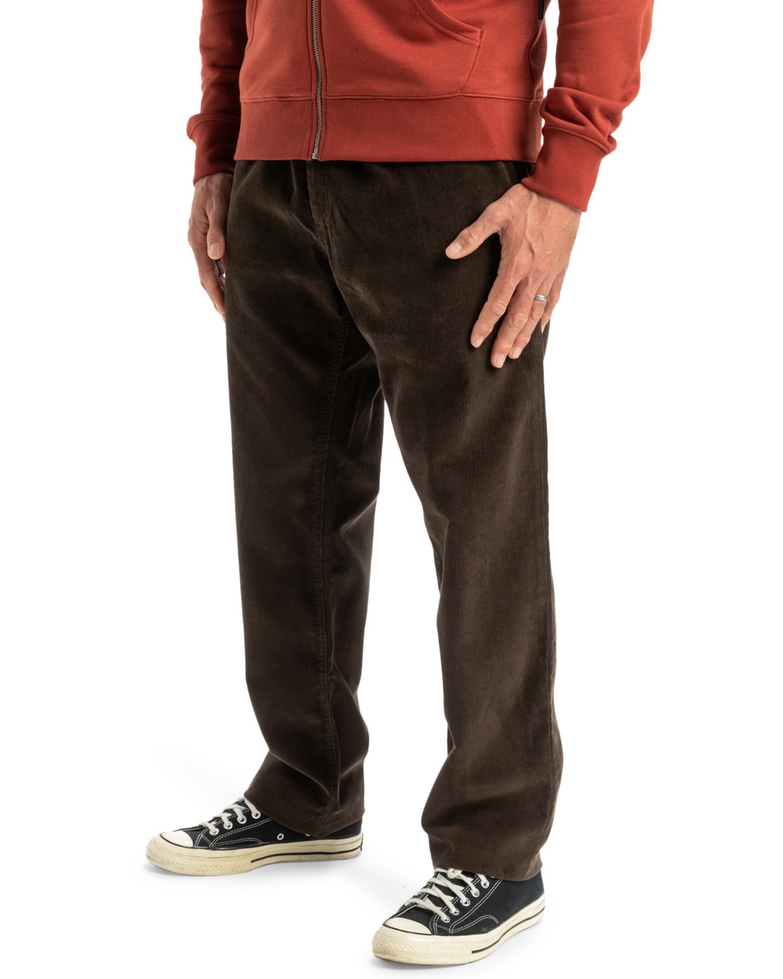 Quiksilver Stoffhose »Taxer Regular Cord«