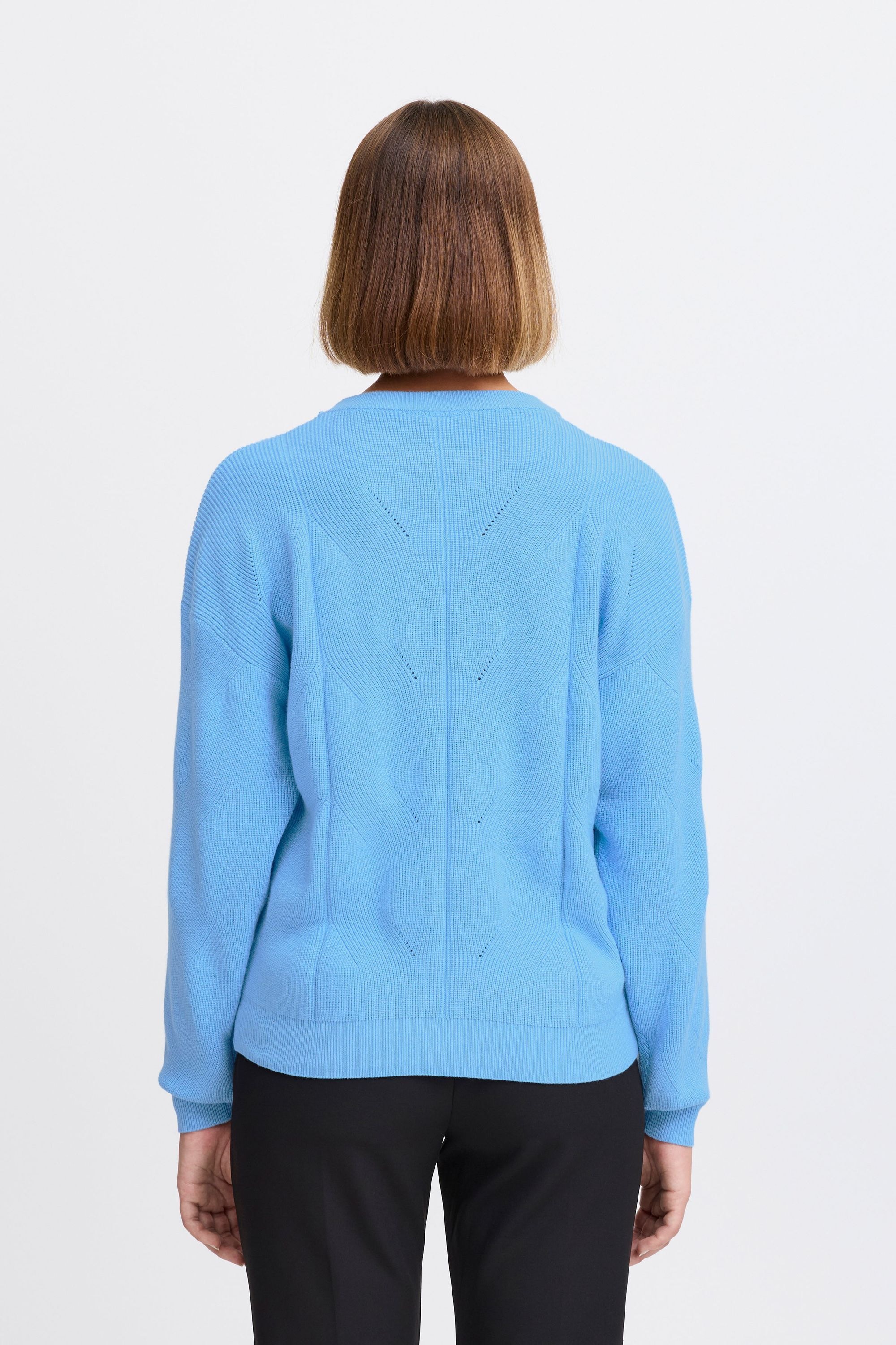 Ichi Strickfleece-Pullover »Strickpullover IHBoston«