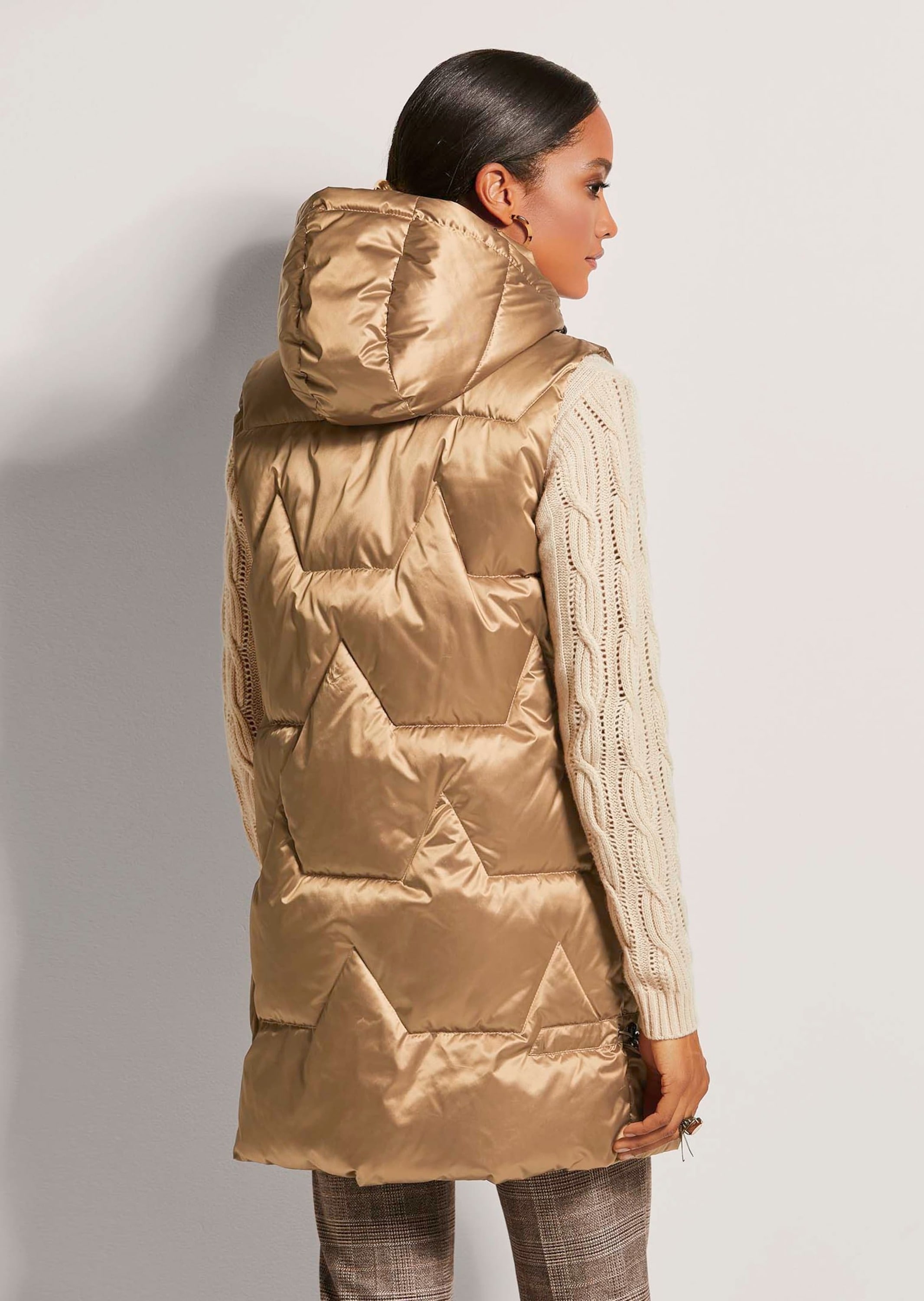 MADELEINE Kurzweste »Steppweste Winterwarm wattierte Longweste«